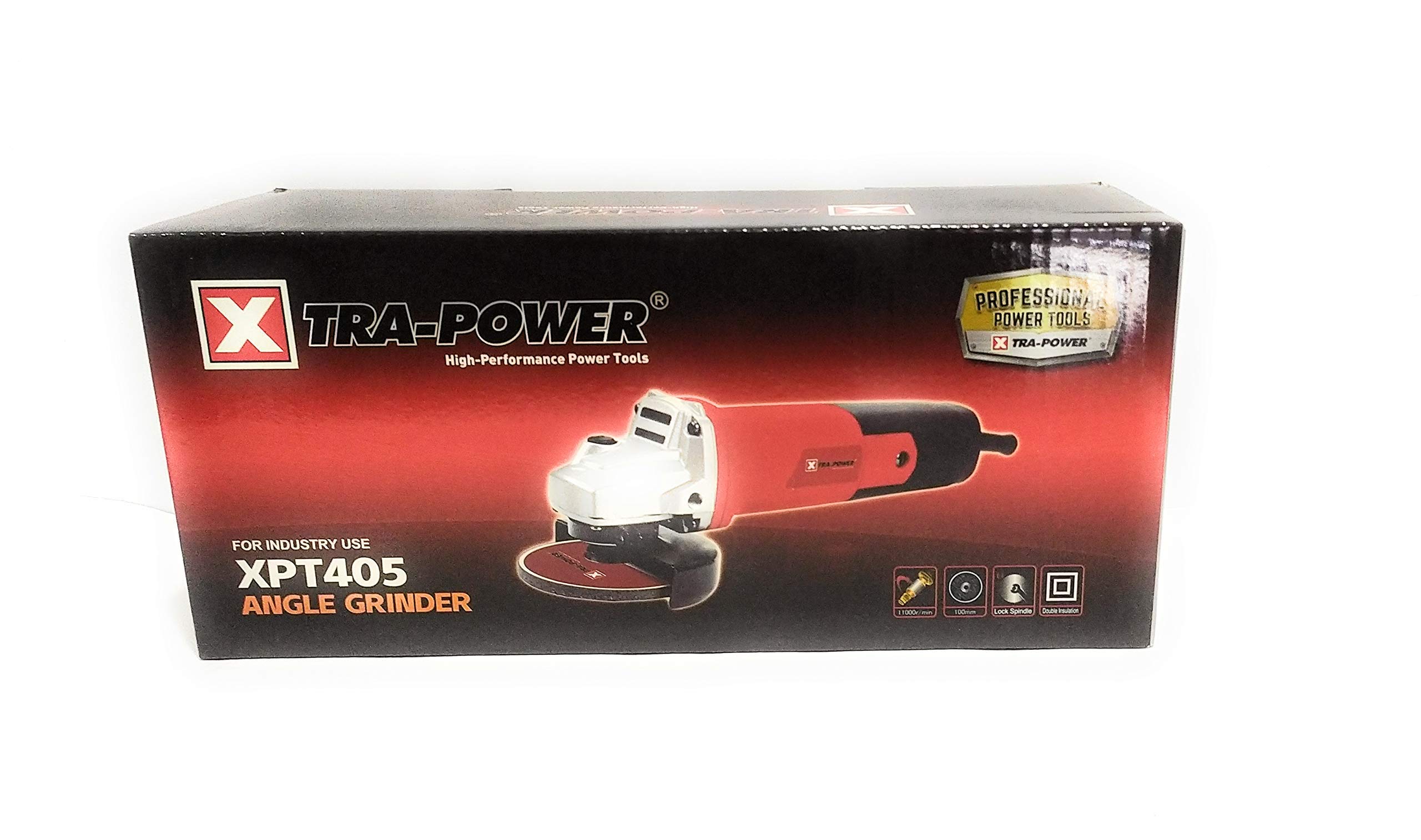 Xtra-Power XPT-405 100mm/4" Professional Mini Angle Grinder (801 Model) Red/Black Colour 850watt