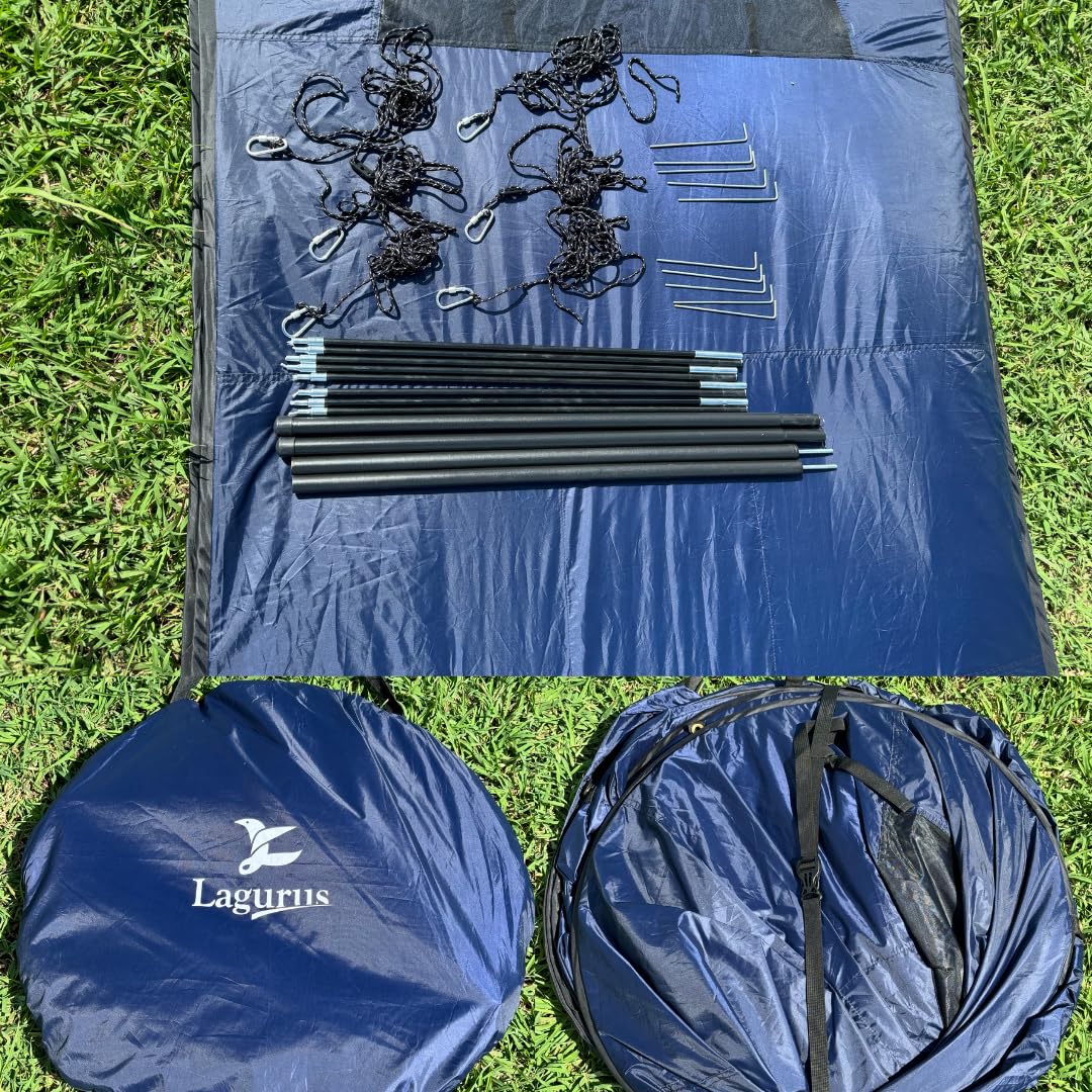 【LAGURUS オリジナルブランド】30秒で設営・撤去可能な防災用・アウトドア用2WAYマルチテント「FREELY REVOLUTION2」UV PROTECTION MODEL 防災 防水 耐水 テント 災害用 アウトドア用 避難所用 着替え用 Amazon.co.jp: 【Lagurus オリジナルブランド】30秒で設営・撤去可能な