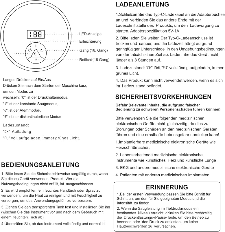 Exsivemy Elektromos Köpölyöző Készülék - 16 Fokozatú Infravörös Masszírozó Távirányítóval, 4 Üzemmód, Izomfájdalom Enyhítő, Méregtelenítő
