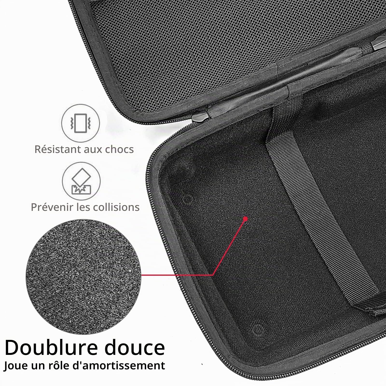 Musiin Étui Rigide Compatible avec Les interfaces SSL 2 ou 2+ et SSL2 MKII et 2+ MKII Housse d'interface Audio, étui de Transport de Protection (Noir)
