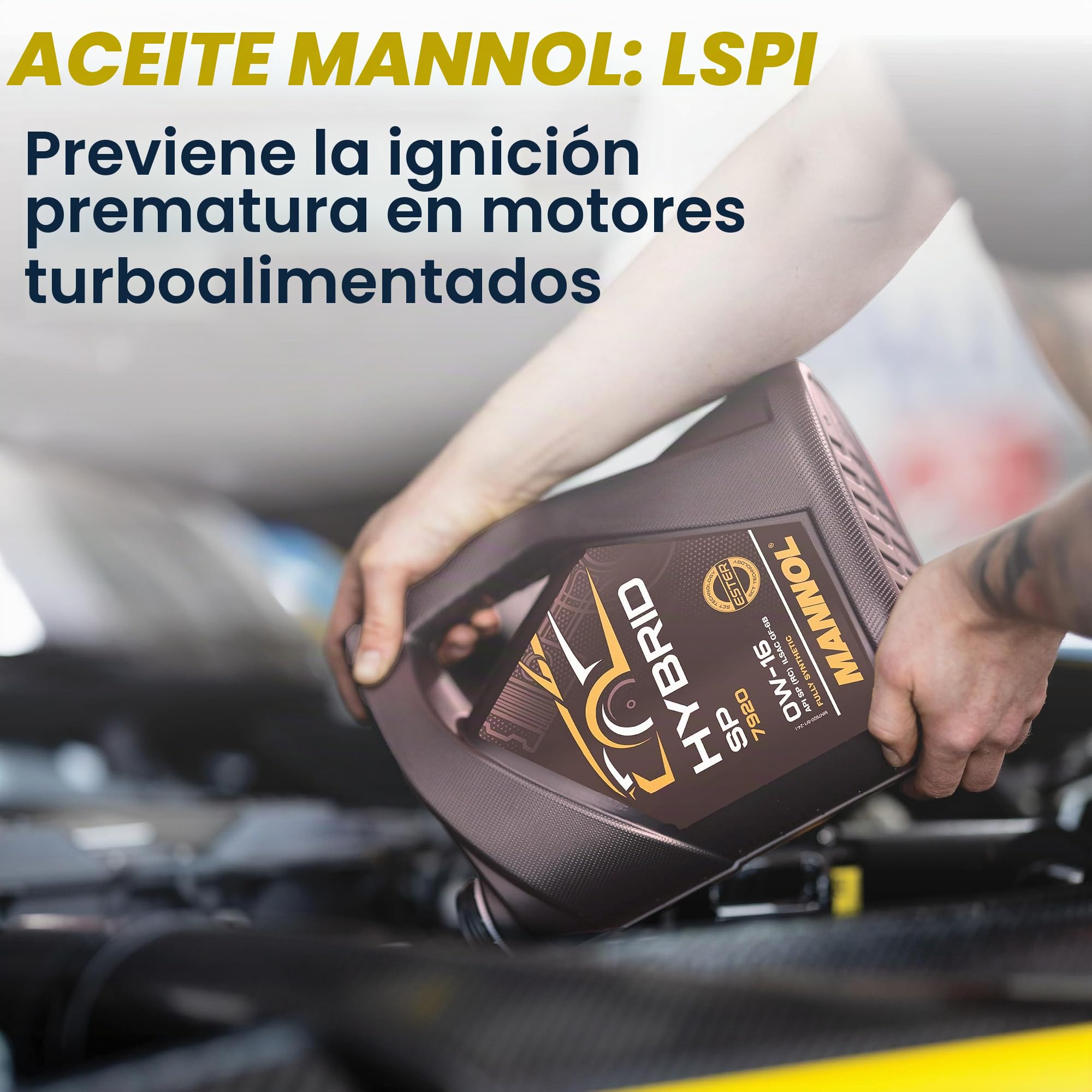 MANNOL Aceite de motor 0W-16 HYBRID API SP-RC SP 5L Compatible con TOYOTA Yaris Hatchback P13, SUZUKI Baleno II Hatchback FW, EW