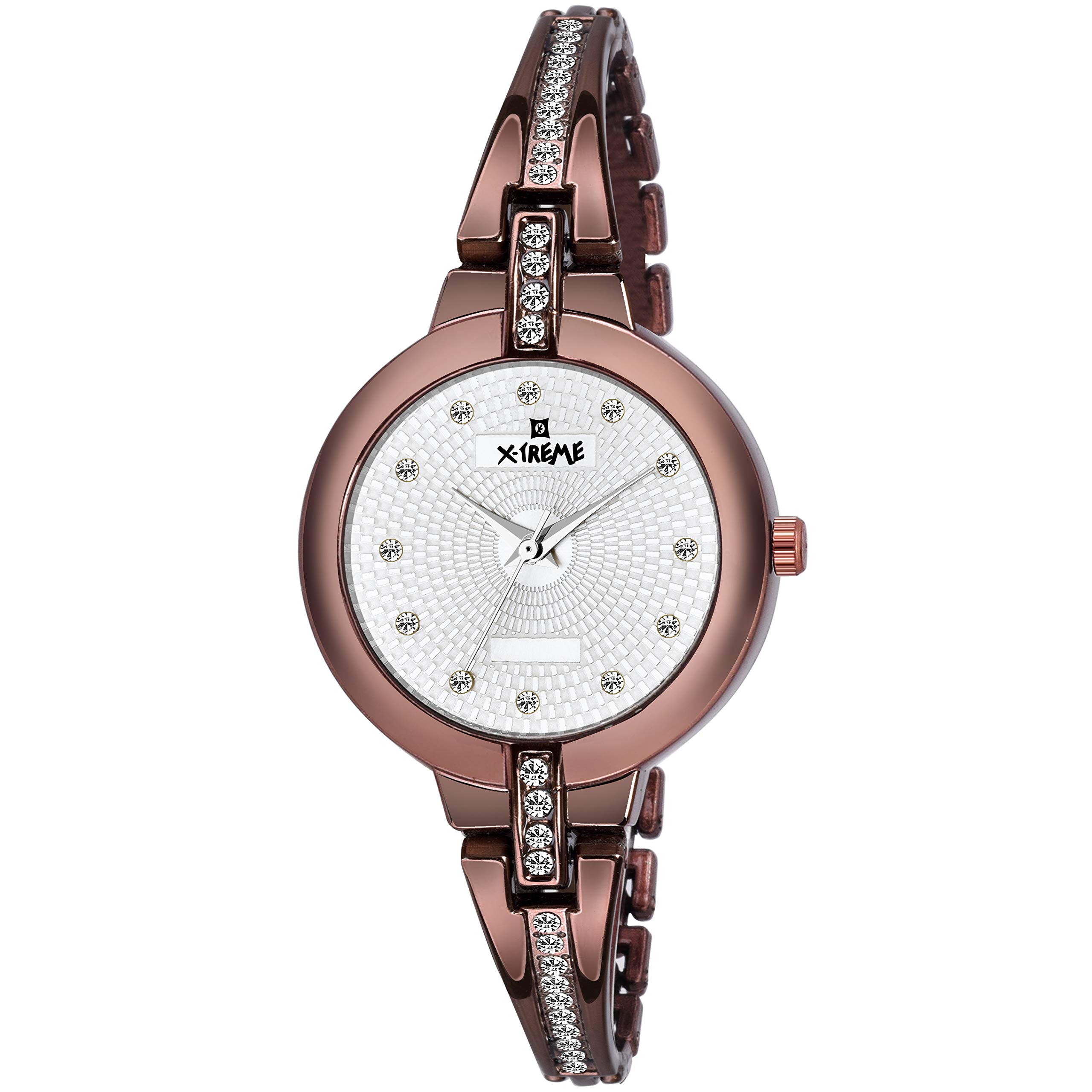 Xtreme Round Silver Dial Water Resistant Watch for Women (XM-LR517-SLBR) (B07T9T1GGW) Amazon Price History, Amazon Price Tracker