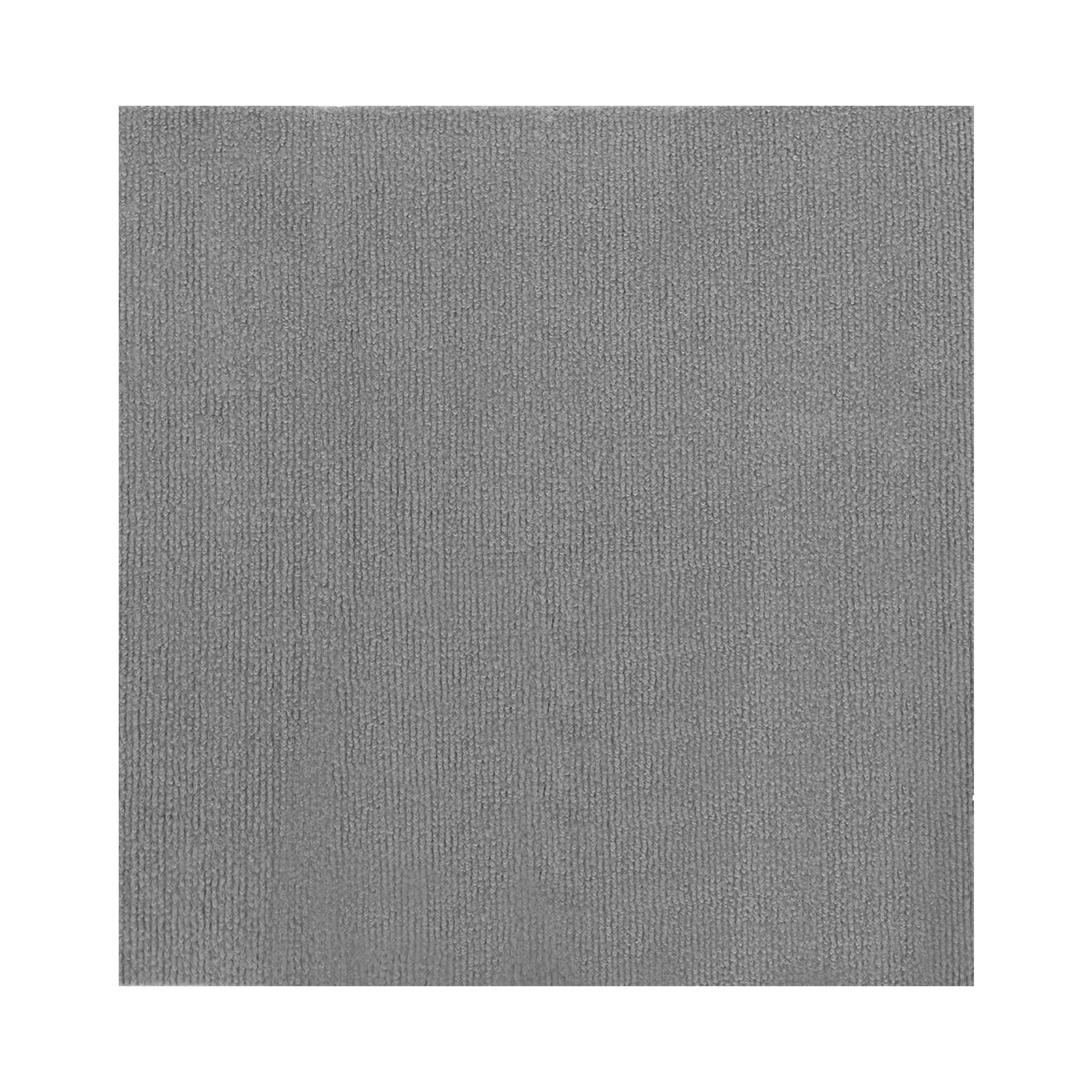 20 baldosas autoadhesivas para alfombras, 50 x 50 cm, para el hogar, la oficina (gris claro)