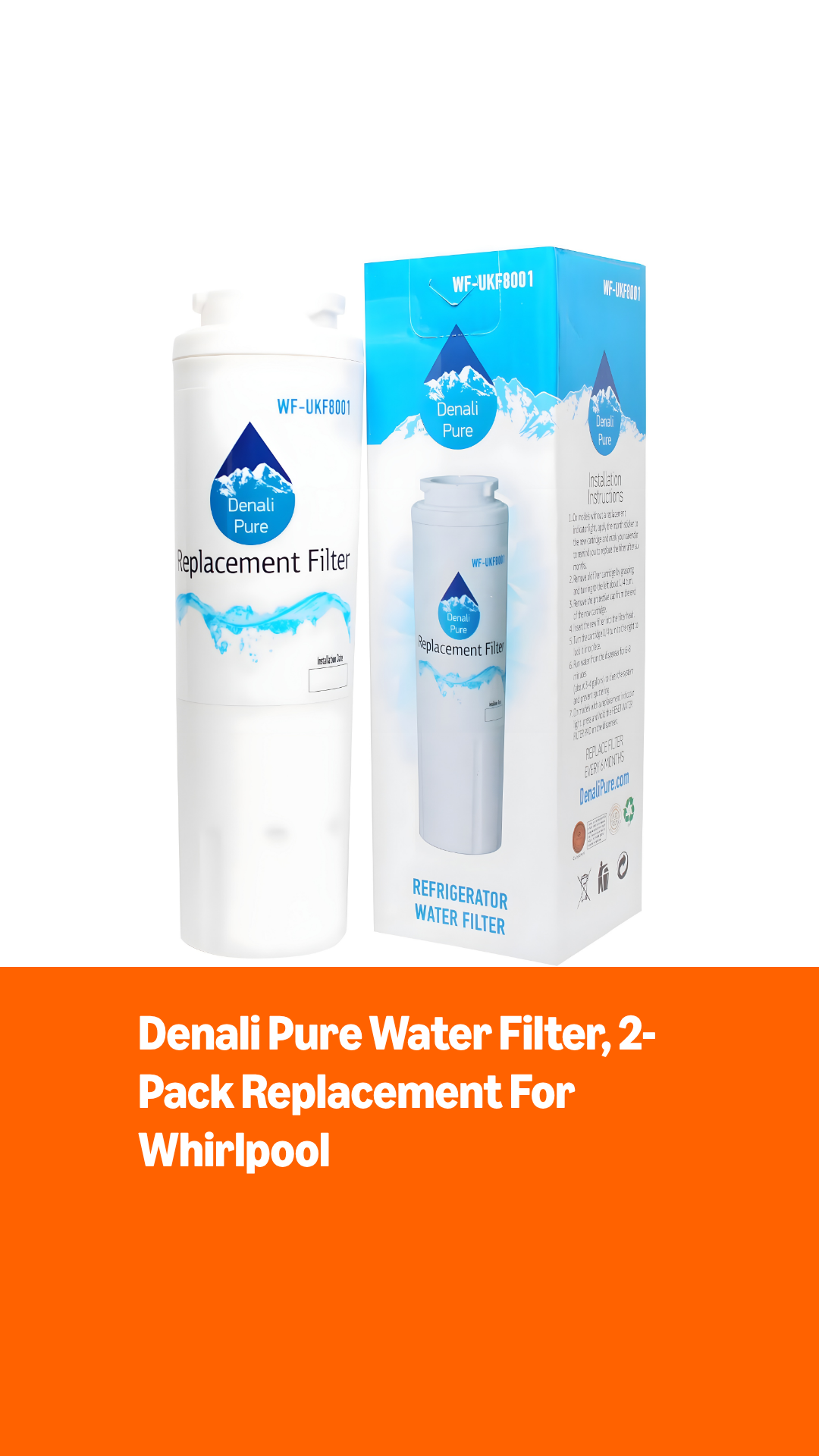 Amazon.com: 2-Pack Replacement for Whirlpool GX5FHTXVY