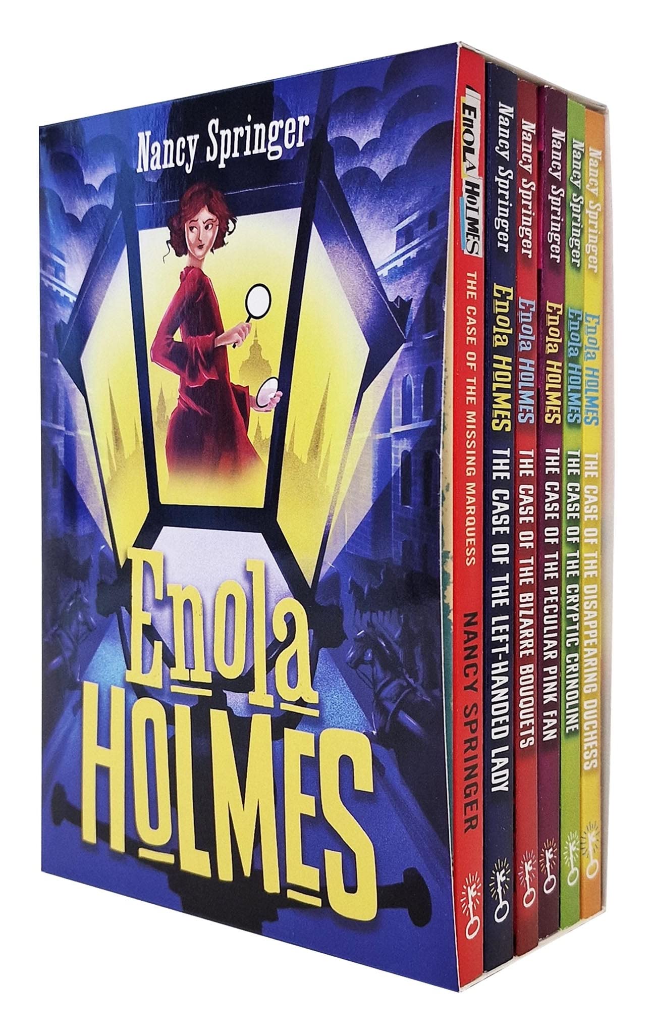 Enola Holmes 青少年 ティーンエイジャー英語小説　　洋書　6冊 Amazon.co.jp: Enola Holmes 青少年 ティーンエイジャー英語小説