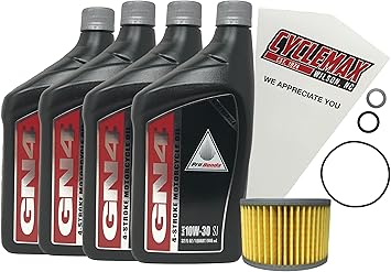 Cyclemax Oil Change Kit compatible with 2014-2024 Honda Pioneer 700 SXS700 M2 M4 Deluxe w/O-rings