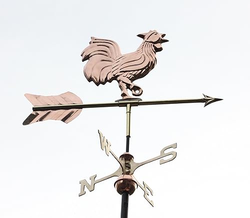 Miniatura 3 de Olympia Cupola con veleta de gallo, 24 pulgadas, cuadrada, 54 pulgadas de alto