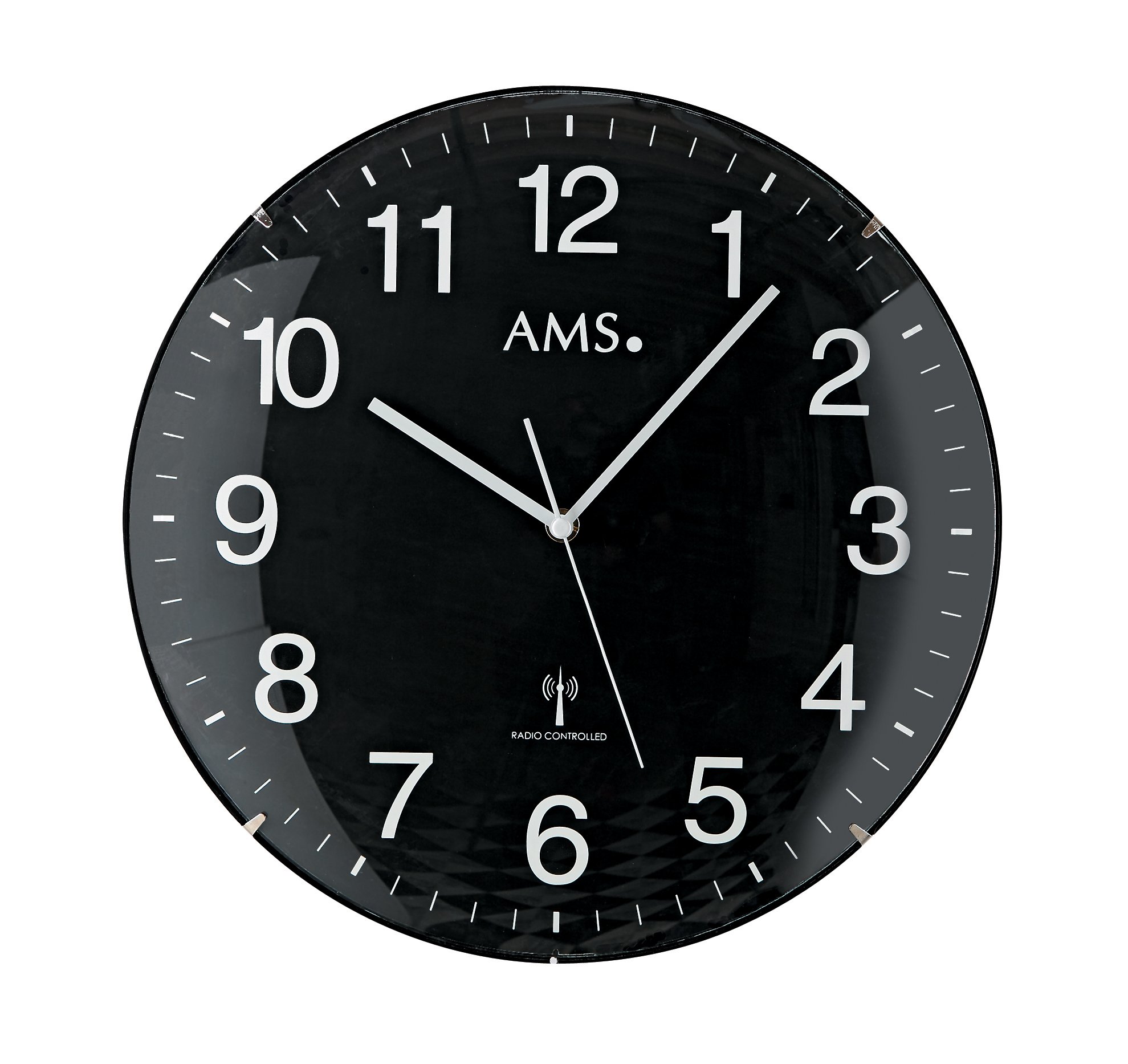 Horloges Radio-Pilotées AMS 5959 : pendule murale automatique de précision