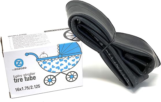 Graco Baby Stroller Rubber Tube Replacement [Rear Wheels] 40.64cm x 1.75 x 2,125 Graco Jogging Inner Tires for Baby Strollers