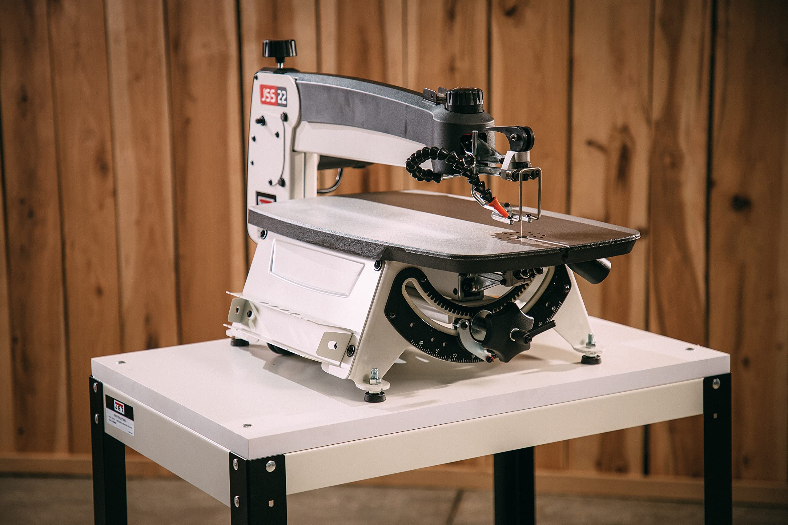 JET JWSS22B, 22Inch Scroll Saw with Foot Switch, 120V 1PH (727200B