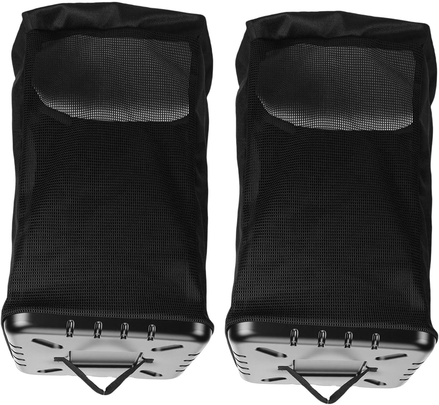 Haofy 2pcs Grass Bag, Lawn Tractors with Hard Shell Reinforced Bottom and Convenient Handle for Grass Clippings and Leaves Collection