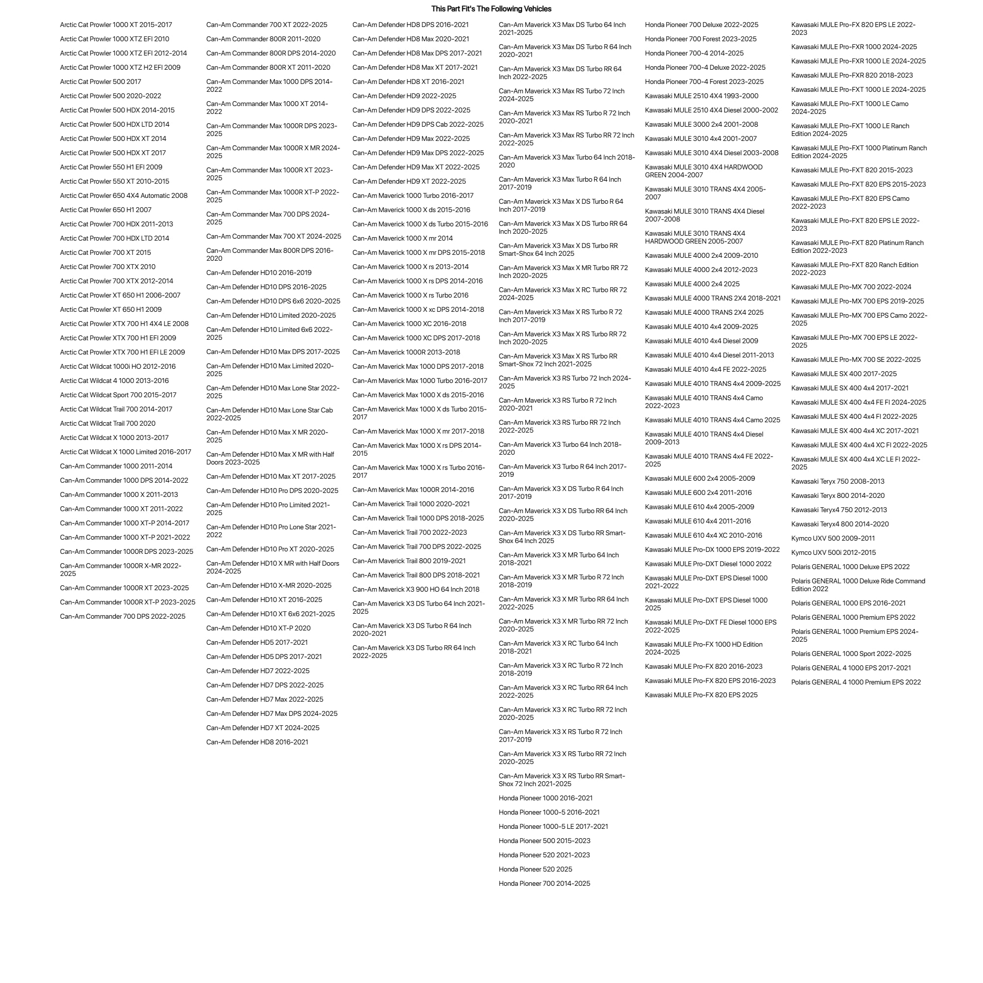 TUSK Ball Joint Tool 35-42mm for Kawasaki Teryx 800 2014-2020