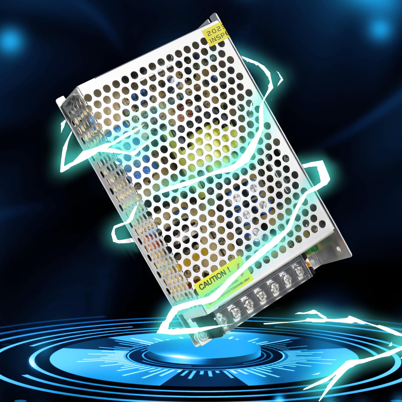 LightingWill Schaltnetzteil 12V 10A 120W Netzteil, LED Trafo Schaltwandler AC 230V auf DC 12 Volt, Adapter Transformator für LED Streifen Lichter, 3D Drucker, CCTV, LED Beleuchtung