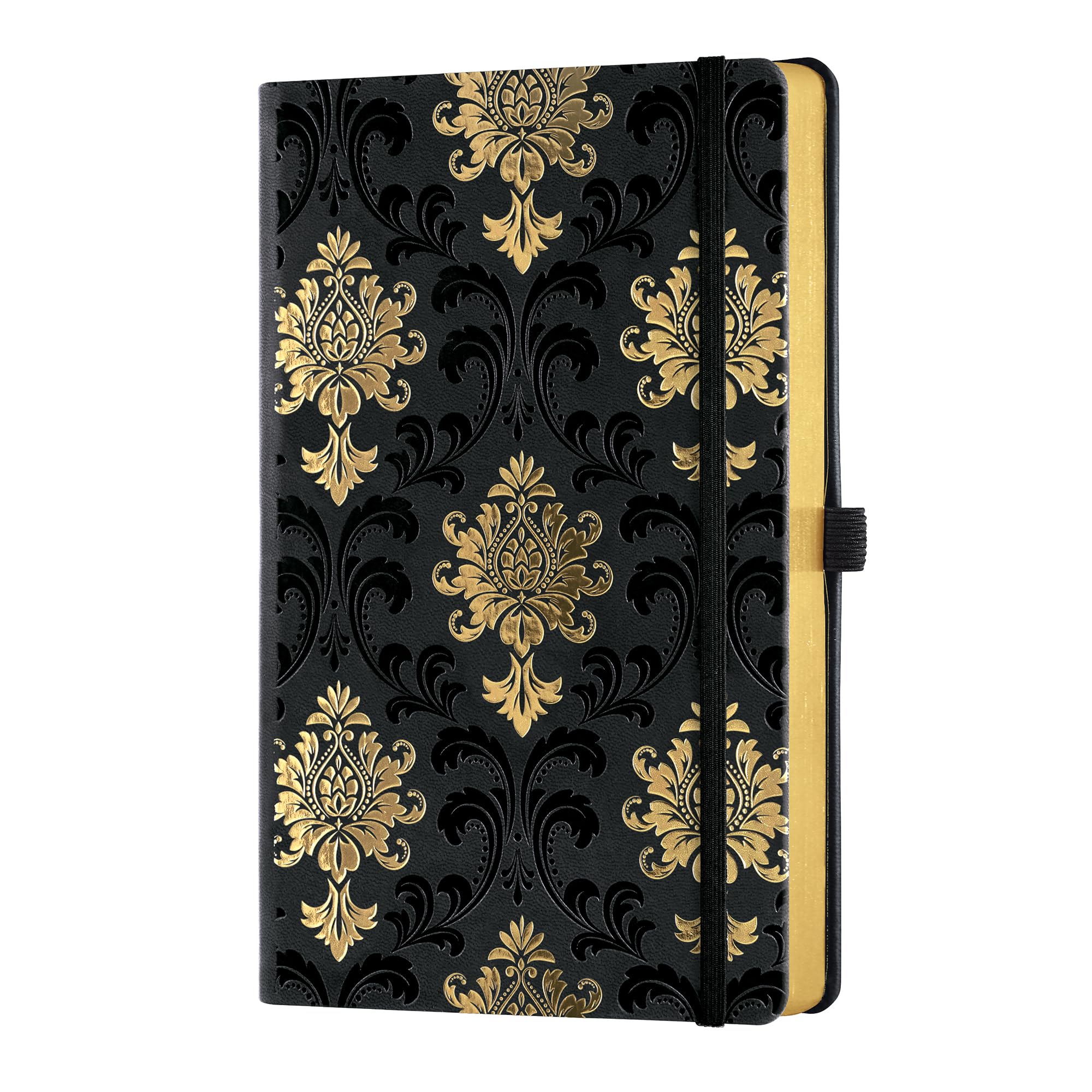 CASTELLI Notebook A5 Beautiful Hardcover White Sheets Made in Italy - Bullet Journal A5 - Beautiful Notebooks - Travel Journal - Black Notebook - Notebook - Journal Book
