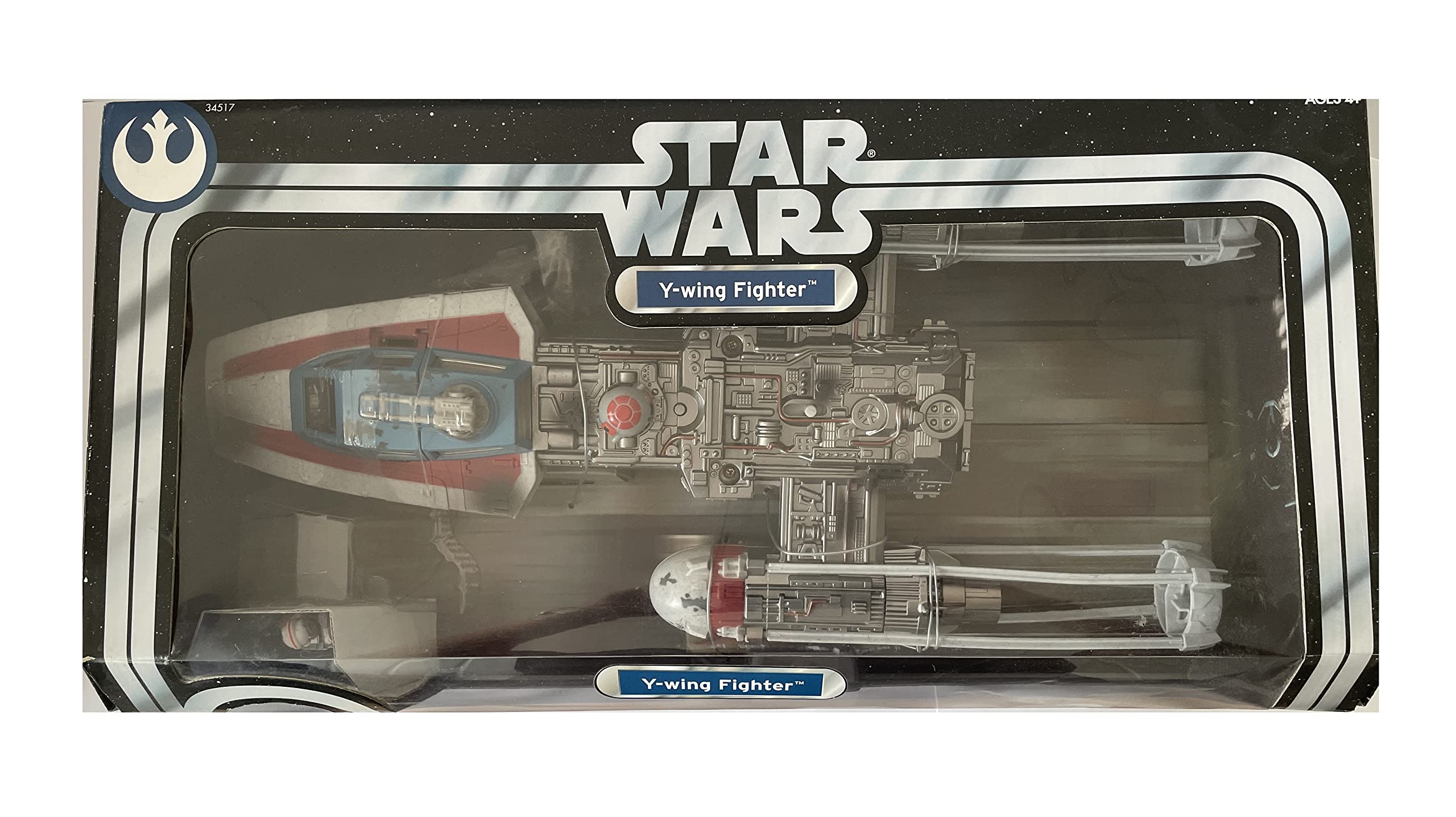 特撮 Star Wars Y-wing Fighter & Pilot Star Wars Gold Squadron Y-Wing Fighter With Pilot & Droid