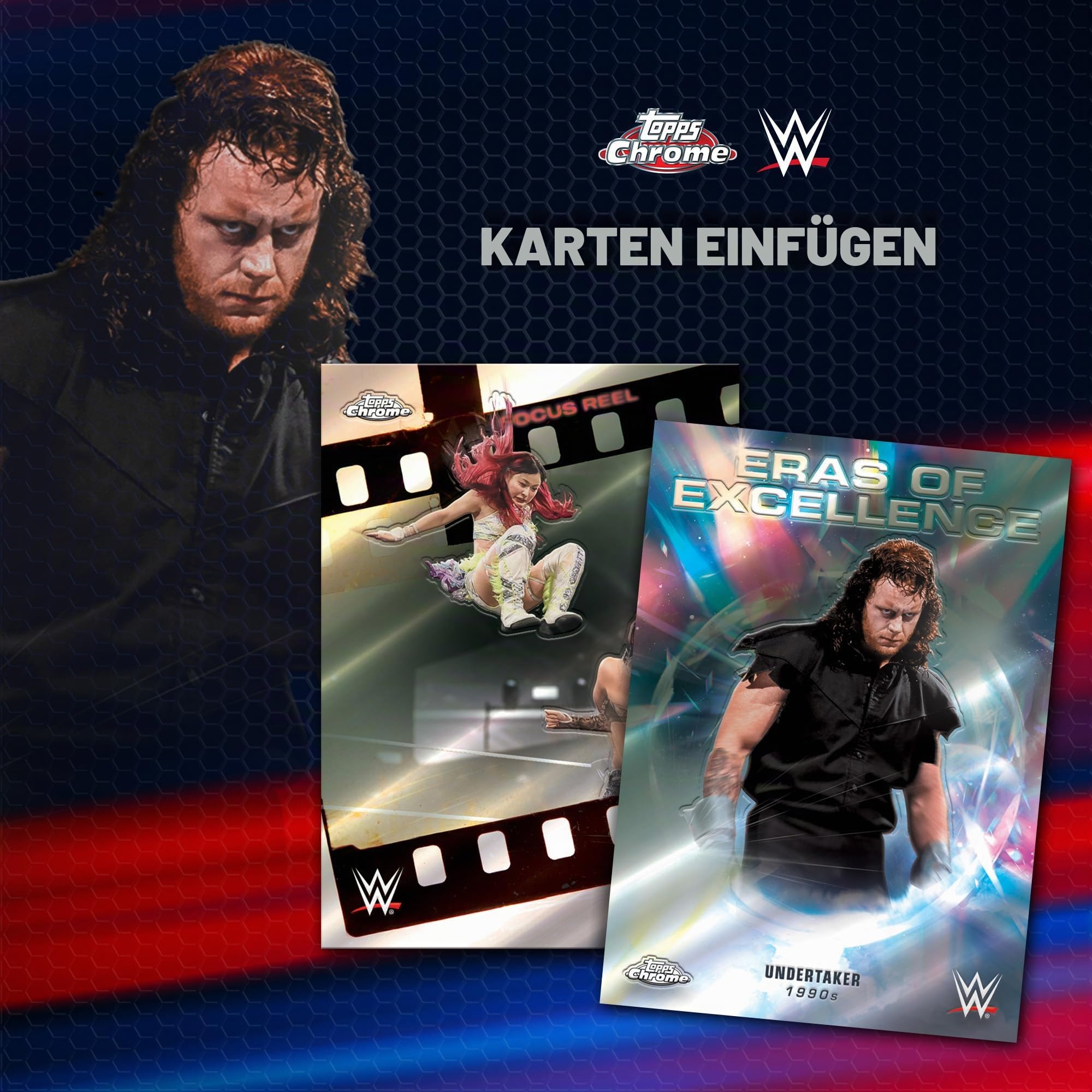 2026 Topps Chrome WWE – werkseitig versiegelt – Value Box