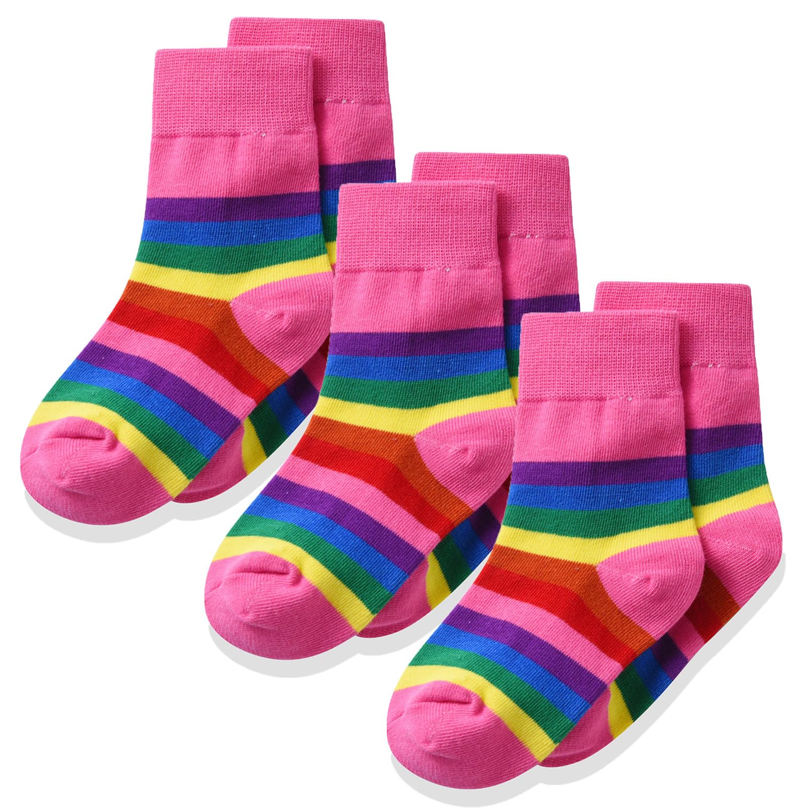 VIKITA Girls tights Cotton Leggings in Spring fall winter stripe socks for girls 3-8 years