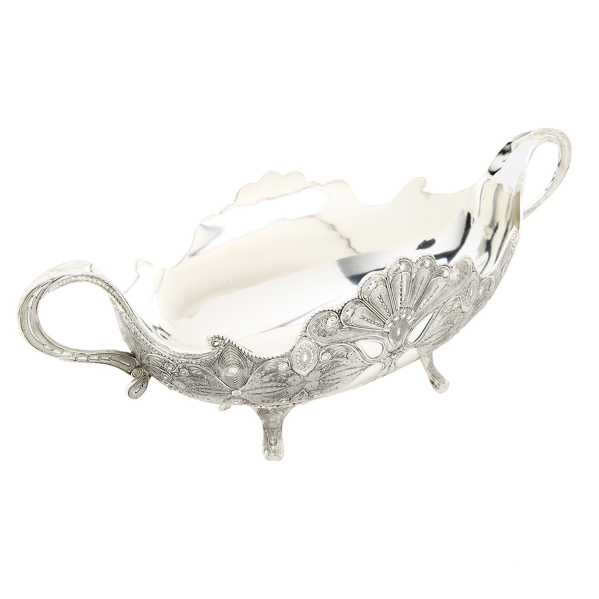 shivika enterprises Silver Aluminium Handicraft Container