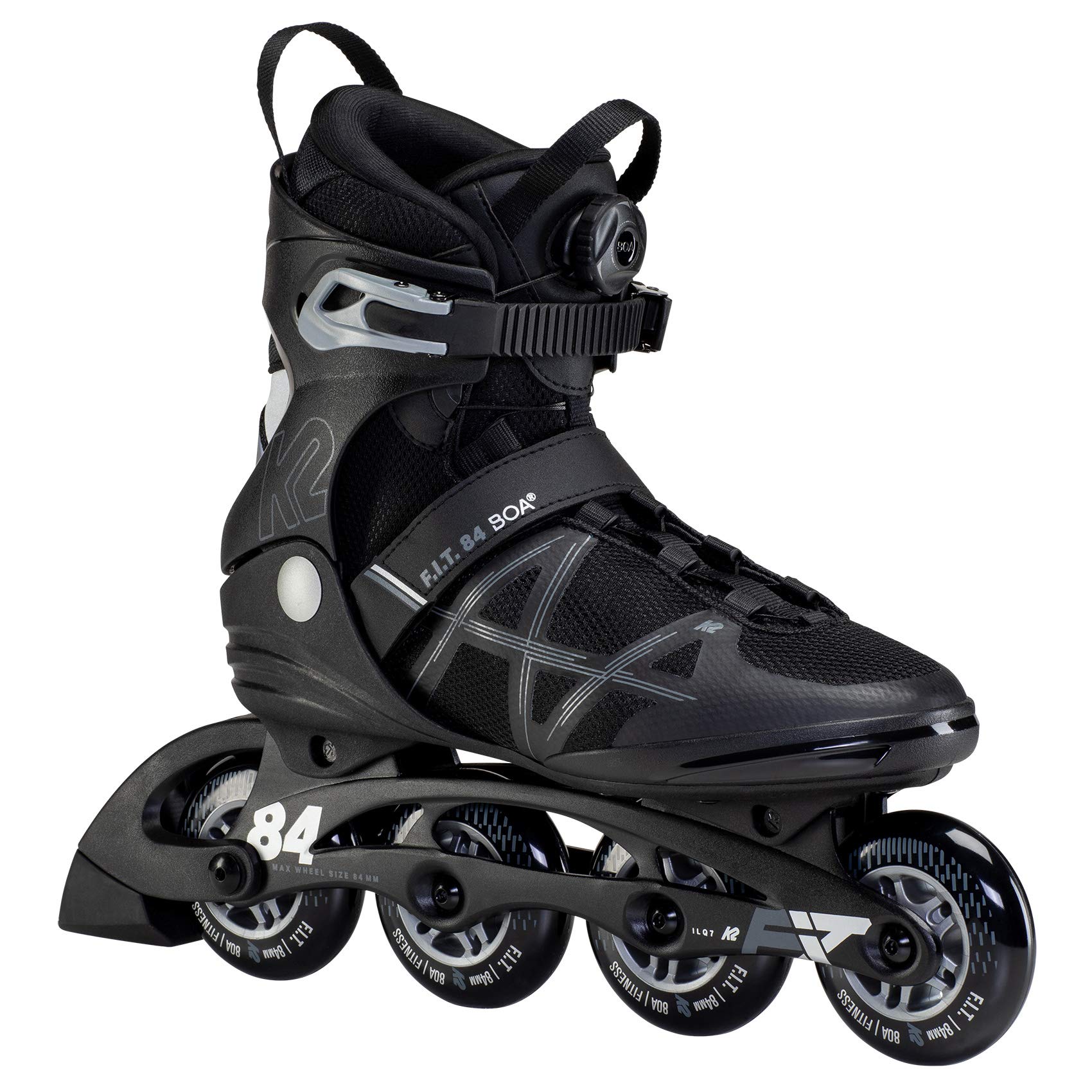 K2 Skate F.I.T. 84 BOA, Black_Silver