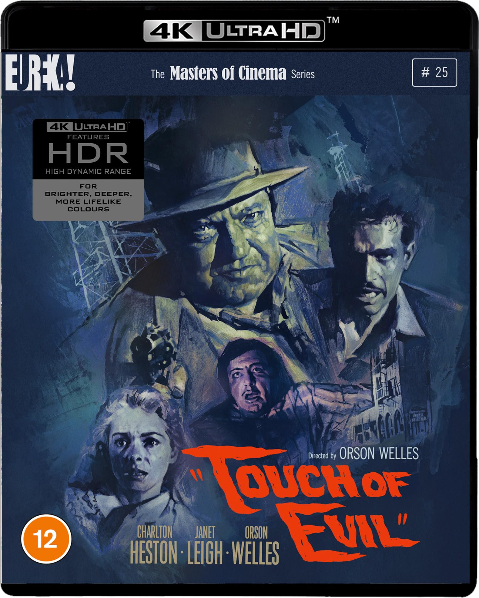 TOUCH OF EVIL (Masters of Cinema) Standard Edition 2-Disc 4K Ultra HD Blu-ray