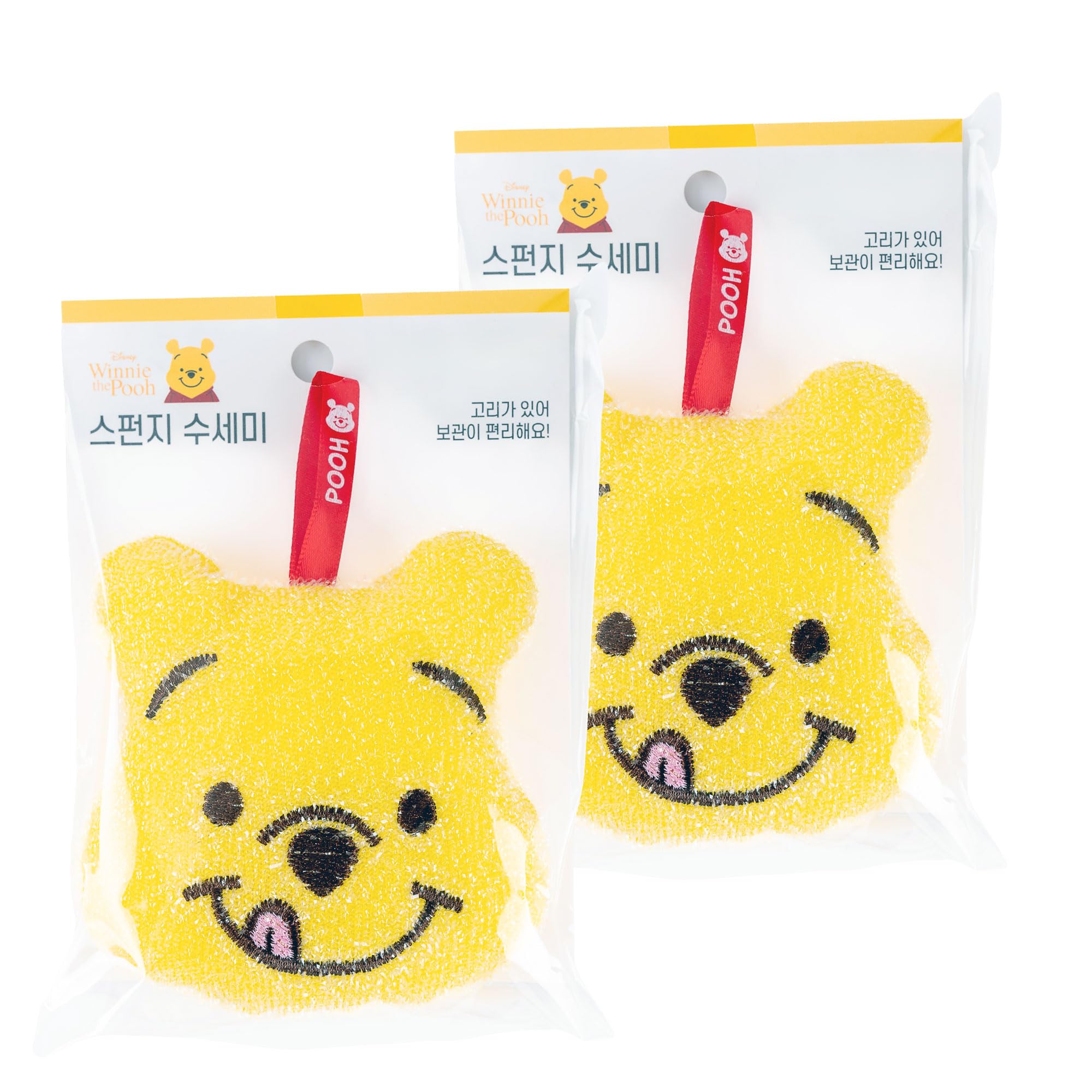 Amazon.com: Winnie-Bear-Pooh Sponge with Holder - Non-Scratch