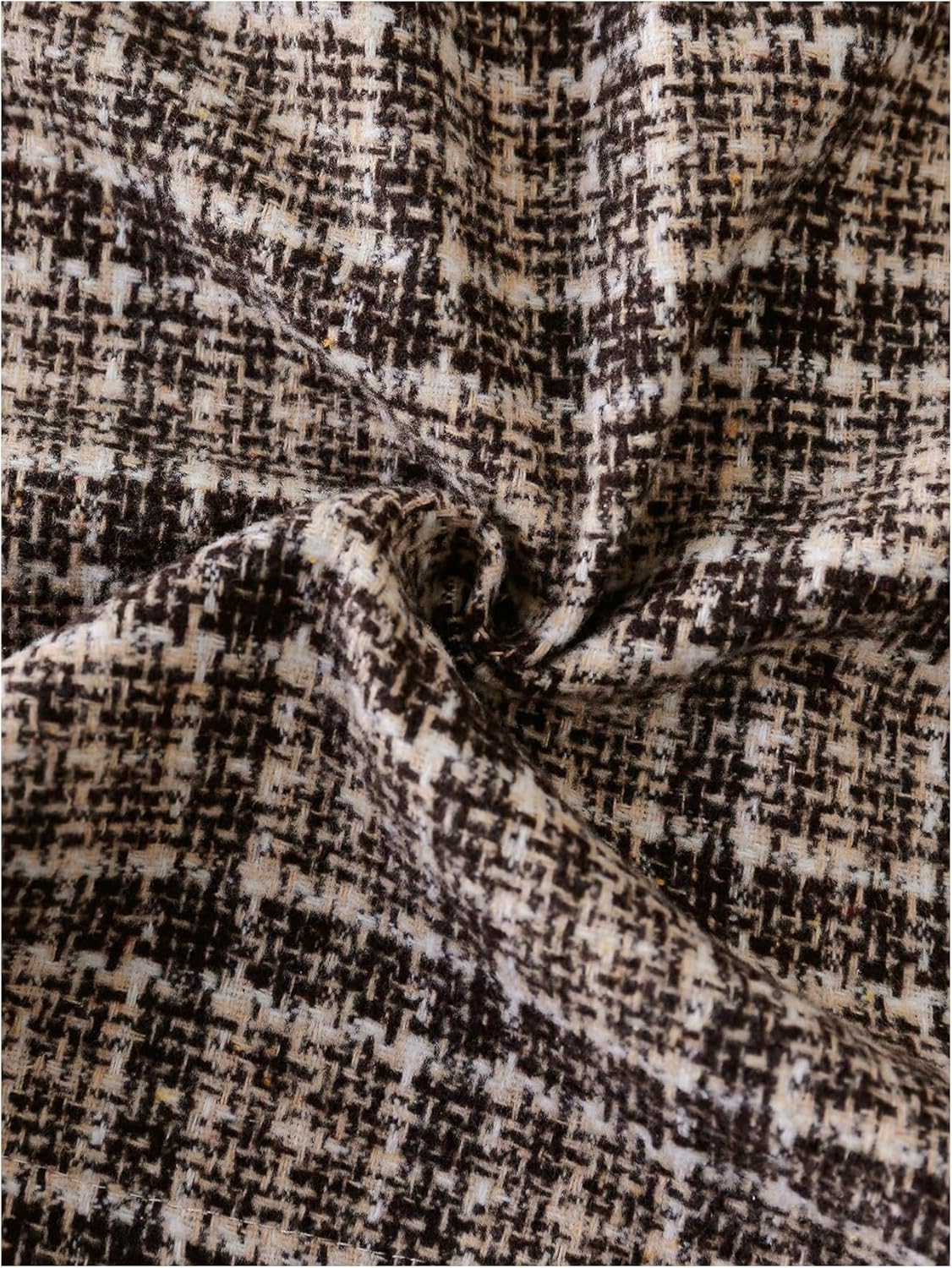 SHENHE Women's Plus Size Plaid Wrap Skirt High Waisted A Line Fall Elegant Short Work Skirt - Image 4