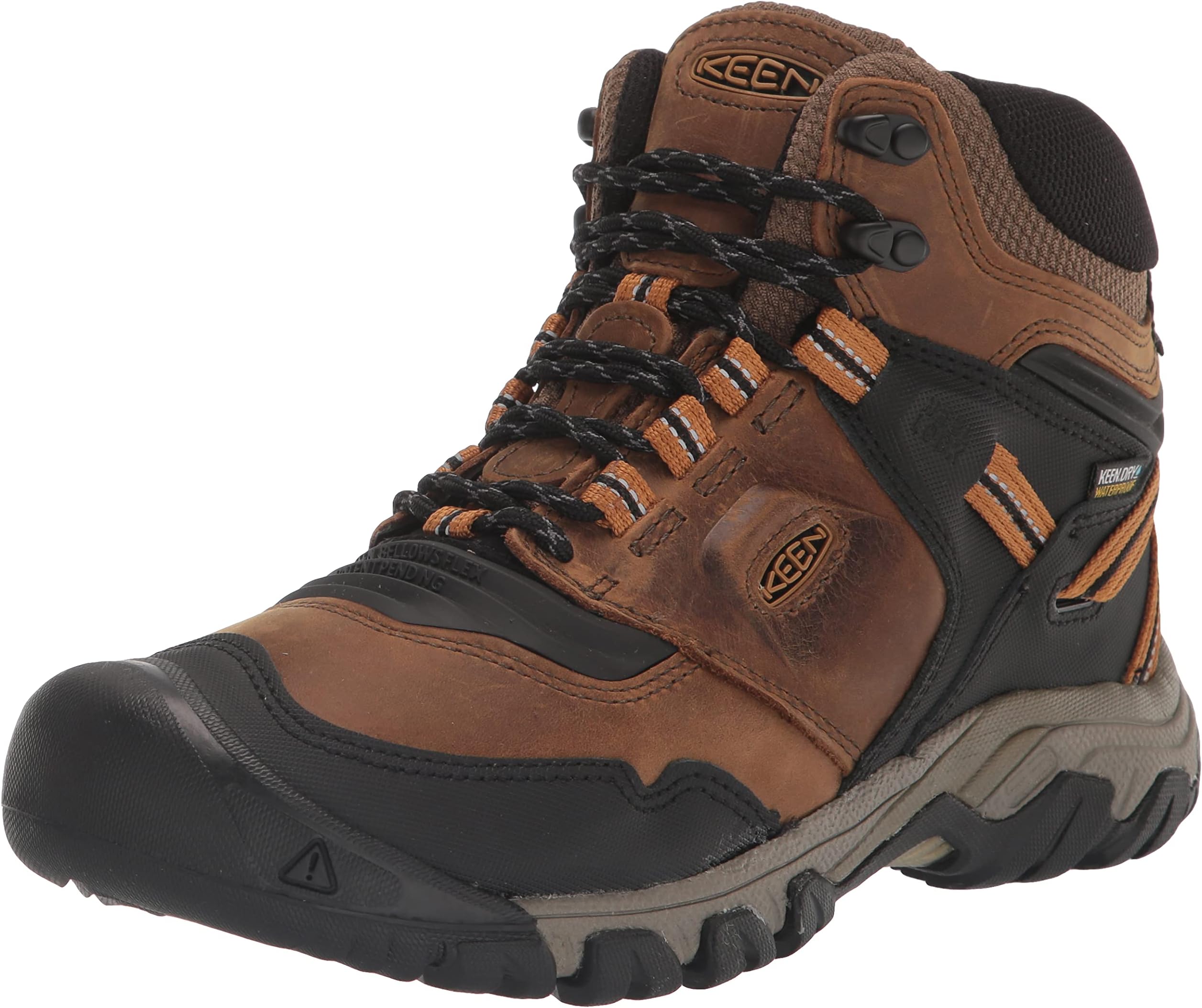 KEENMen's Ridge Flex Mid Waterproof Hiking Boots