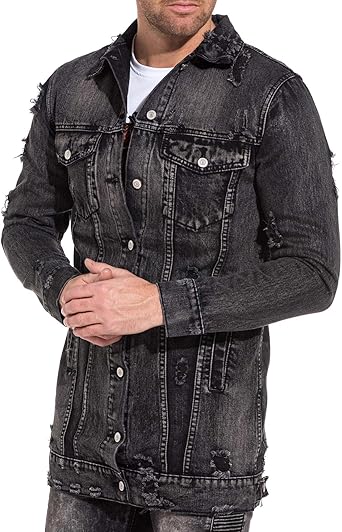 amazon black jean jacket