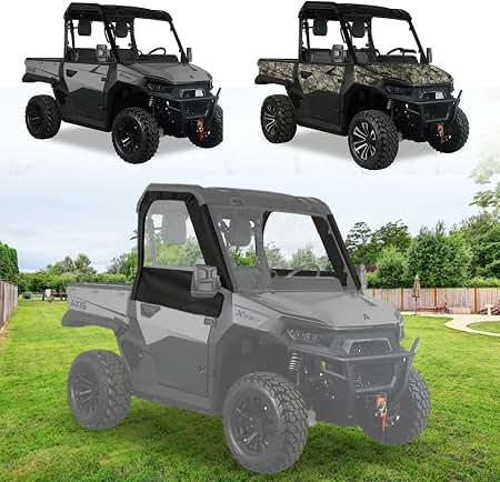 Amazon.com: Can-Am UTV OEM Half Doors Traxter Black 715003029