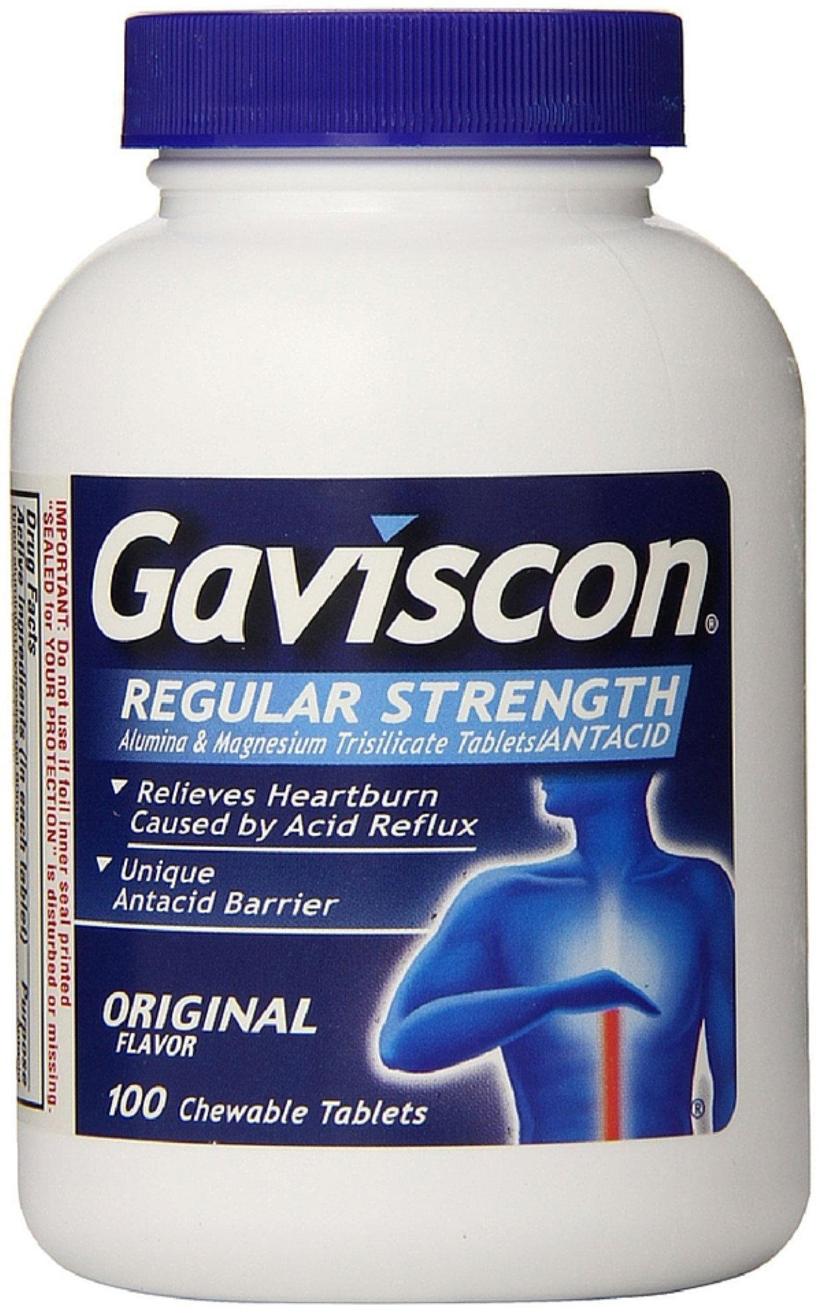 Buy Gaviscon Original Flavor Regular Strength Antacid Chewable Tablets