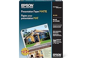 Epson Matte Presentation Paper 8.5 x 11: Unleash Crisp Projections