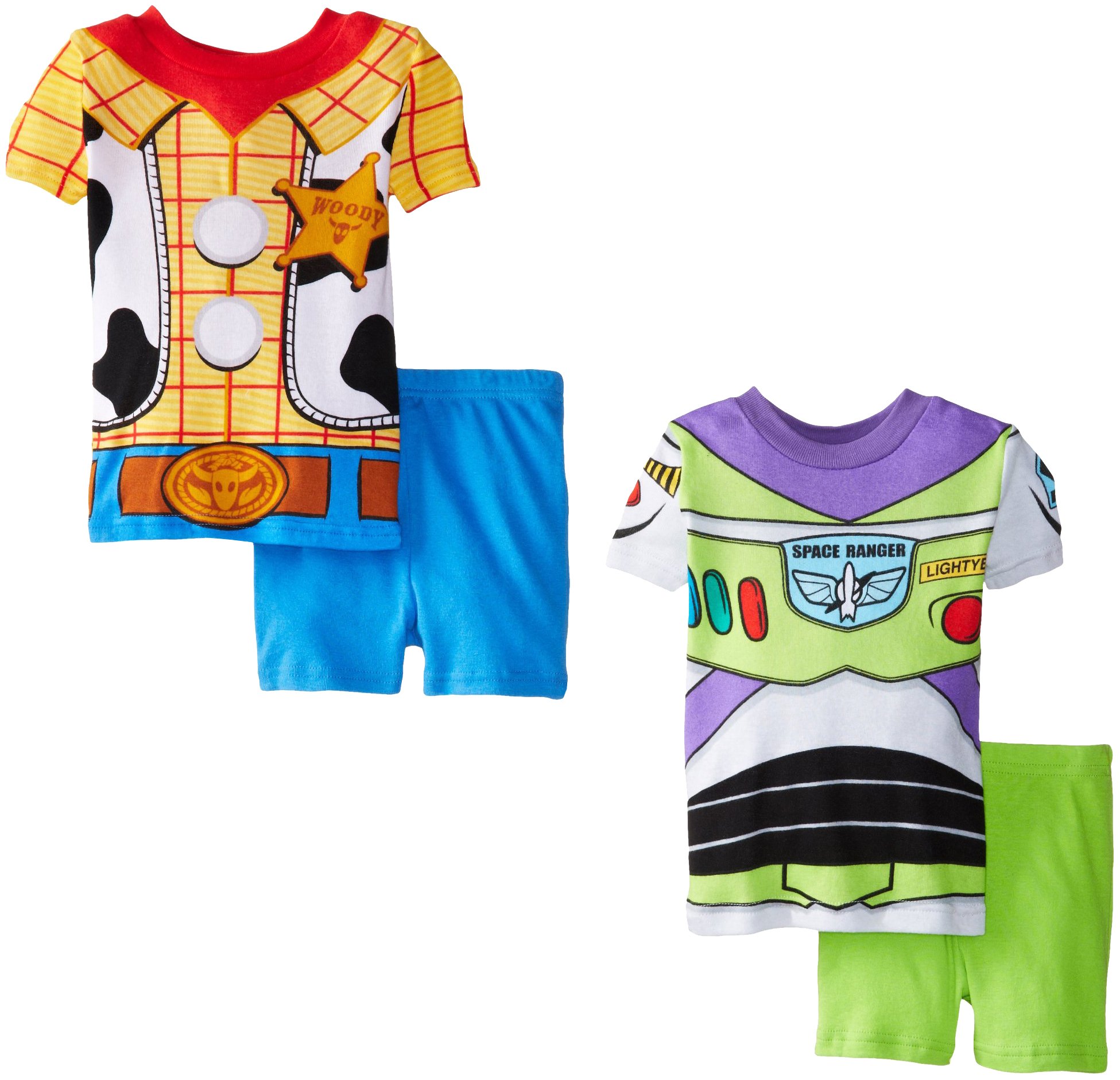 Komar Kids Little Boys' Toy Story 4 Piece Cotton Pajama Set