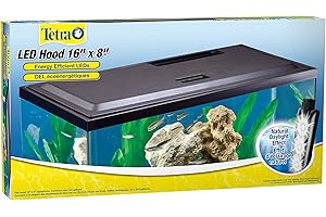 Tetra LED Aquarium Hood Fits 16 Inch by 8 Inch Tanks