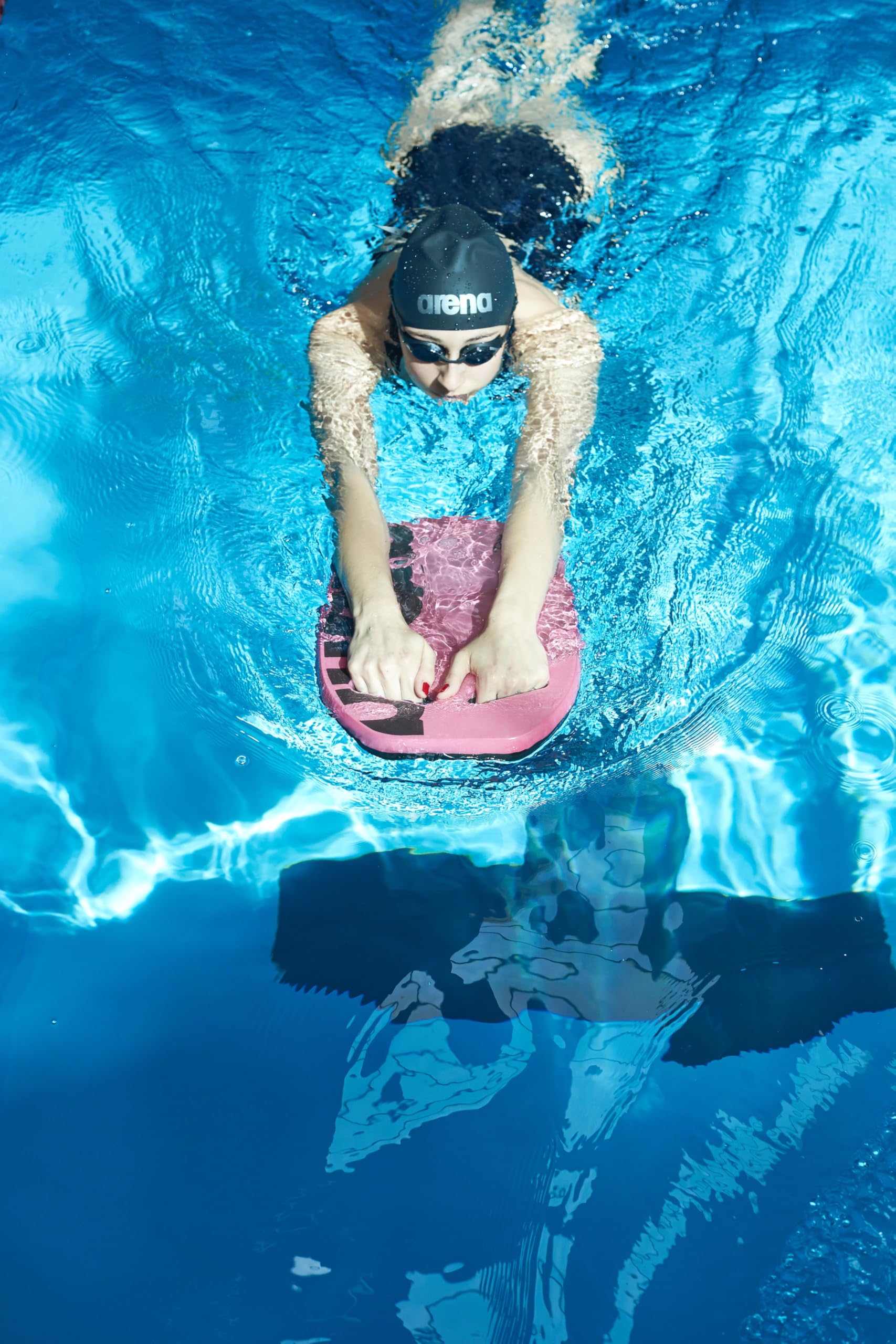 Planche De Natation Arc-en-ciel En Mousse EPE – Double Poignée Antidérapante, Légère, Pour Entraînement Des Jambes