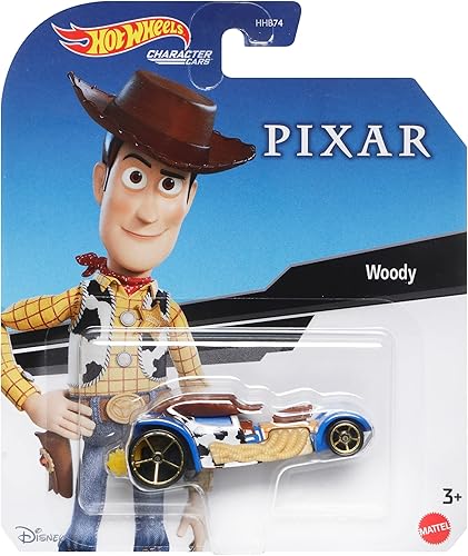 Miniatura 4 de Hot Wheels Disney Pixar Woody Character Car Versión 2022 Toy Story