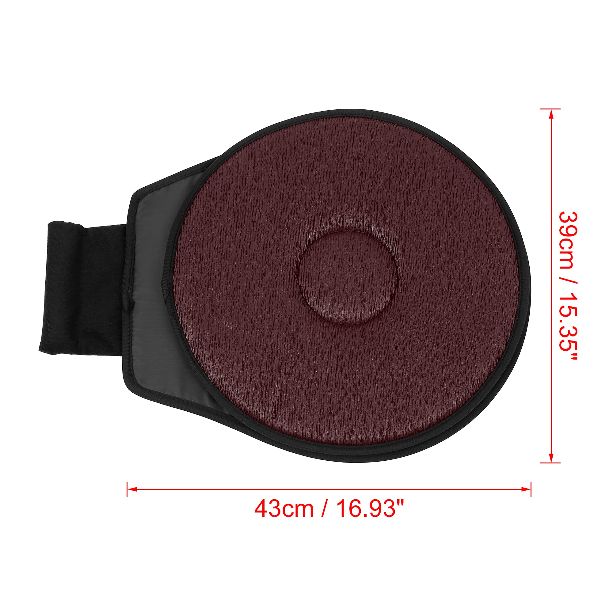 Dioche Coussin De Siège Pivotant Coussin Rotatif Pour Voiture Ou Chaise, Disque De Pivot à 360 Degrés Pour Un Transfert Facile, 15,4 Pouces De Diamètre
