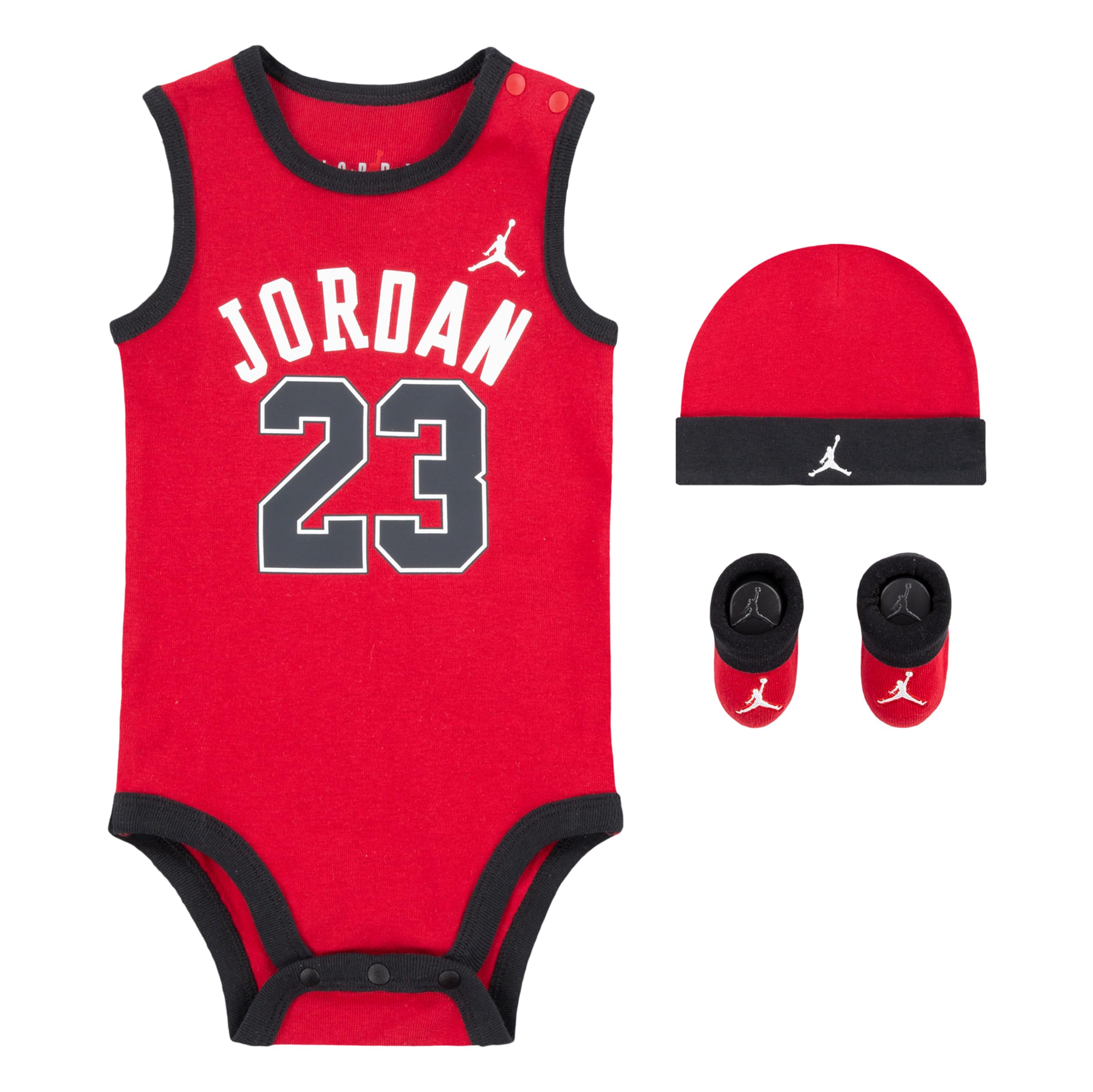 Jordan Baby 23 Jersey Set, Gym Red, 6/12 Months