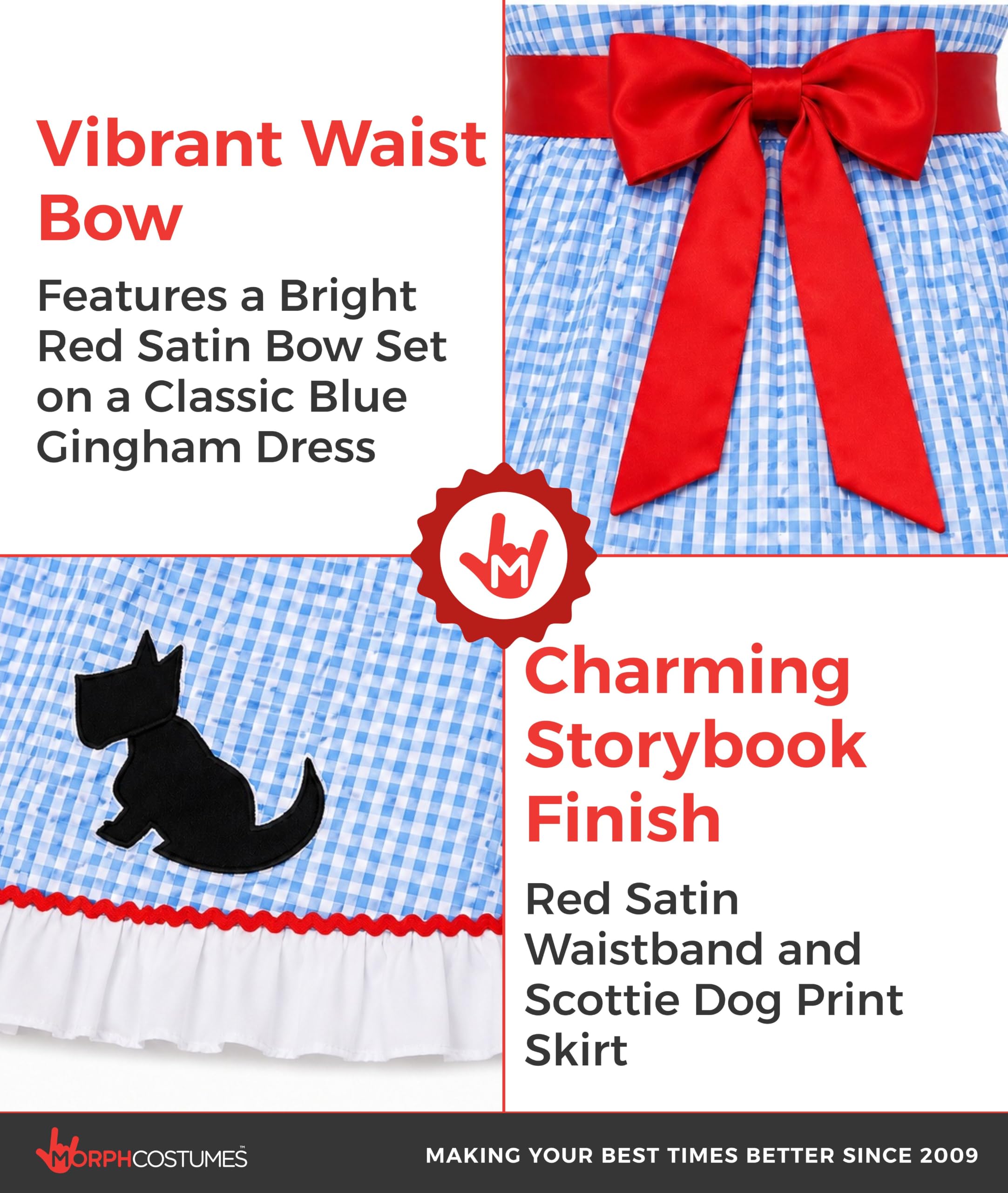 Fun Shack Costume Dorothy Donna, Costume Fiaba Halloween Donna