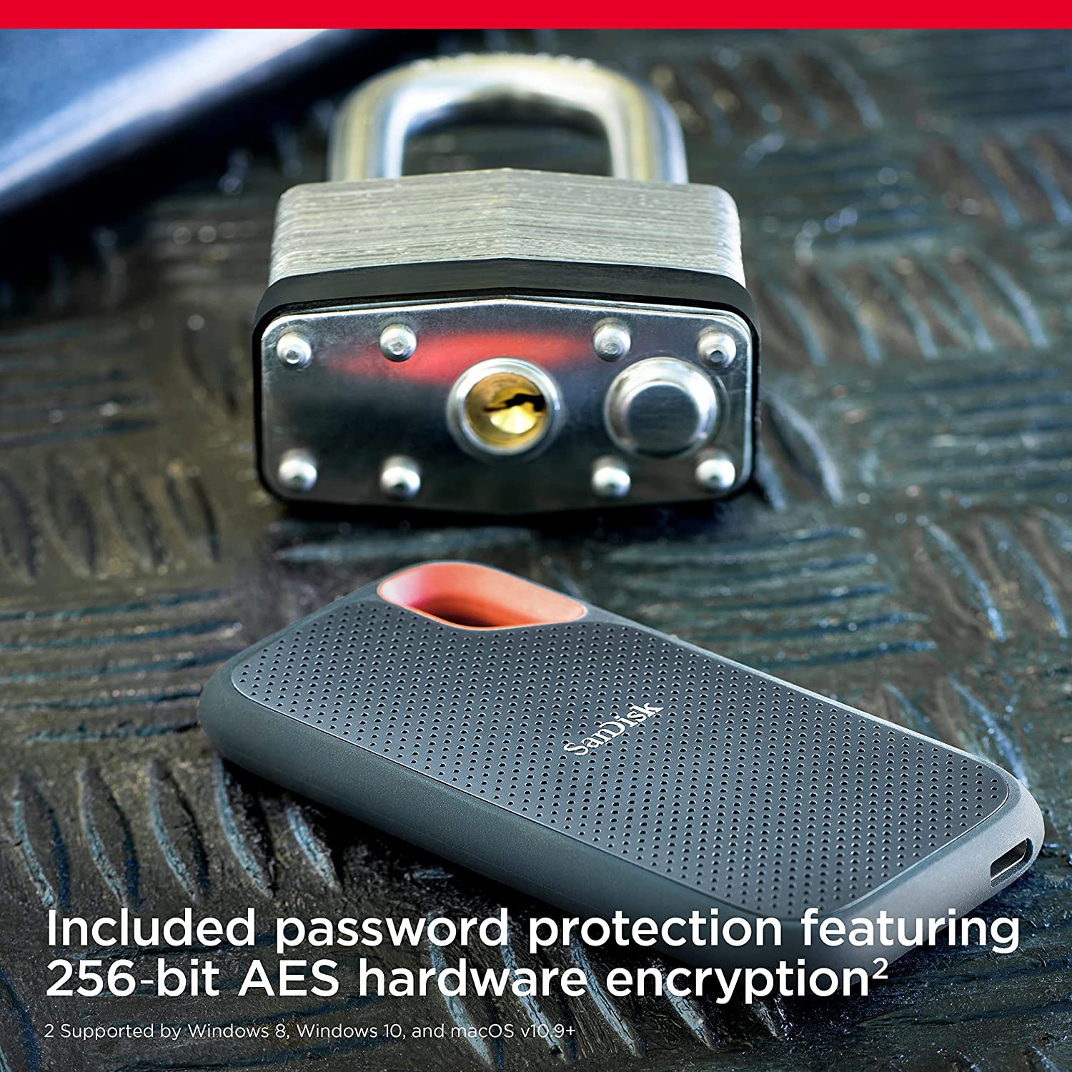 【美品】SanDisk Extreme Portable SSD 1TB サンディスク エクストリーム V2 1TB SSD、高速大容量で信頼性