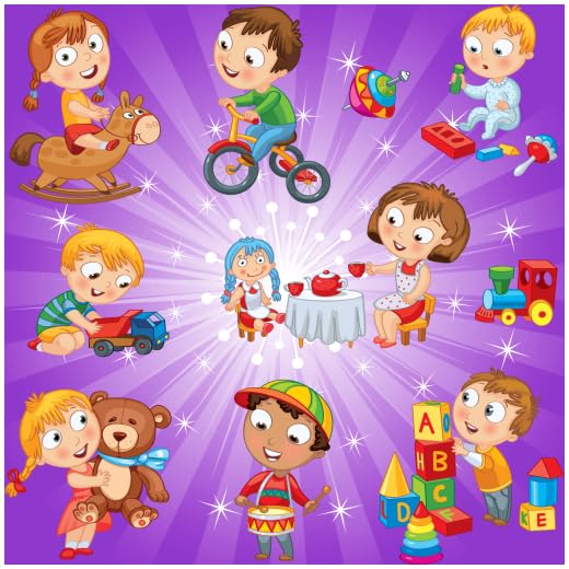 Jogos de memória para crianças e miúdos: brinquedos !