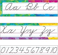 Vista 1 de TREND enterprises, Inc. Color Splash Alphabet Line Zaner-Bloser Cursive B.B. Set