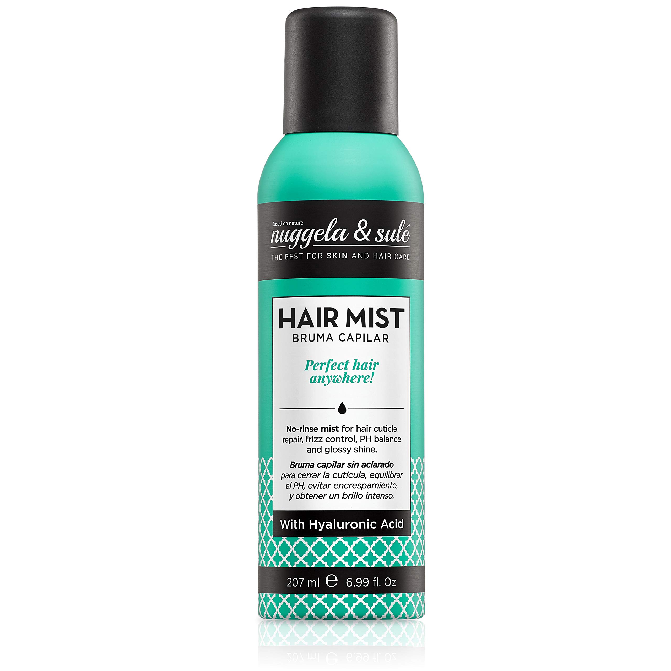 Nuggela & SuléHair Mist 207Ml / 6.99Fl.Oz. The First Aftershower Capillary Mist Created To Provide The Hair With A Gorgeous Look. With Natural Active Ingredients. Suitable For Vegans.