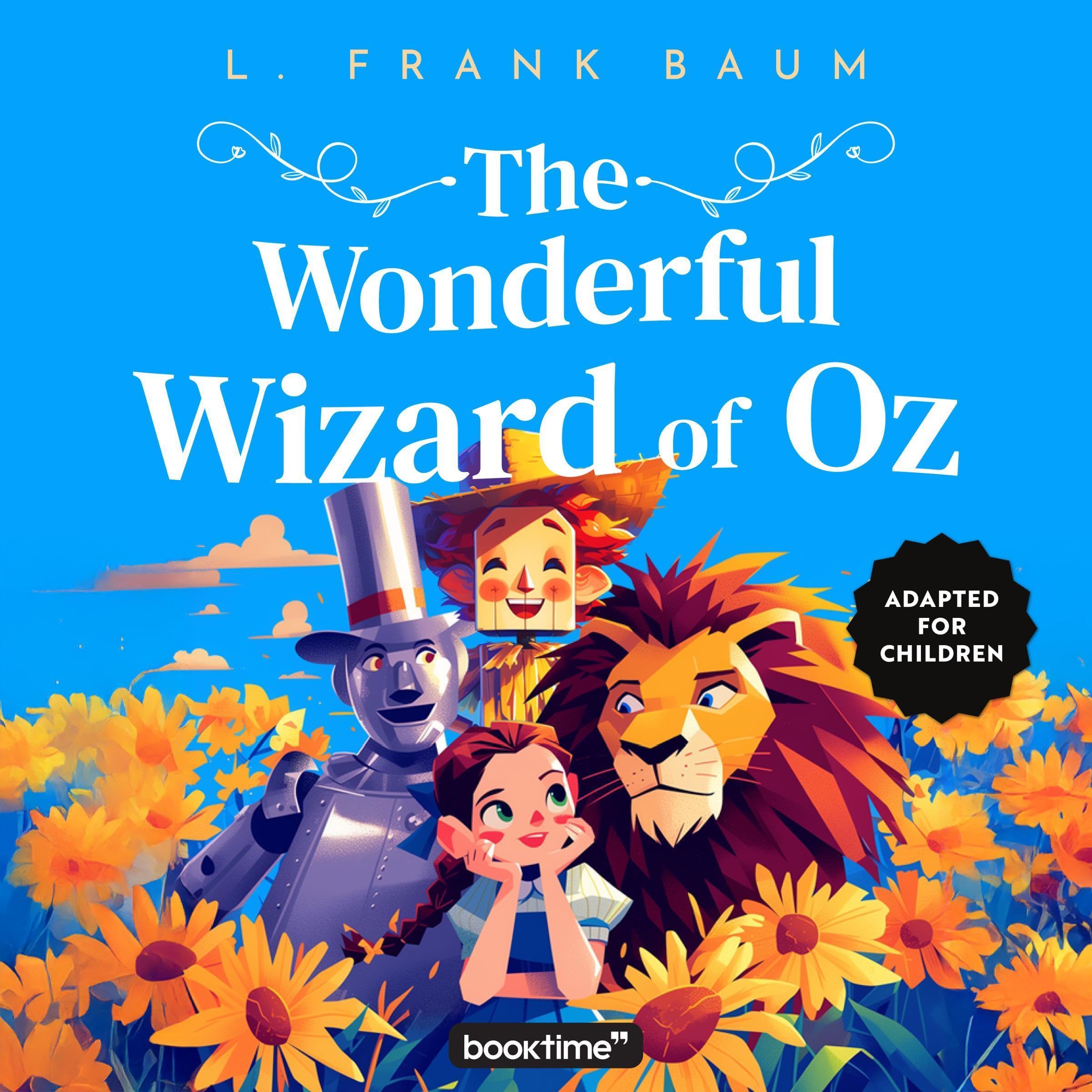 Cover art for The Wonderful Wizard of Oz: Adapted for Children