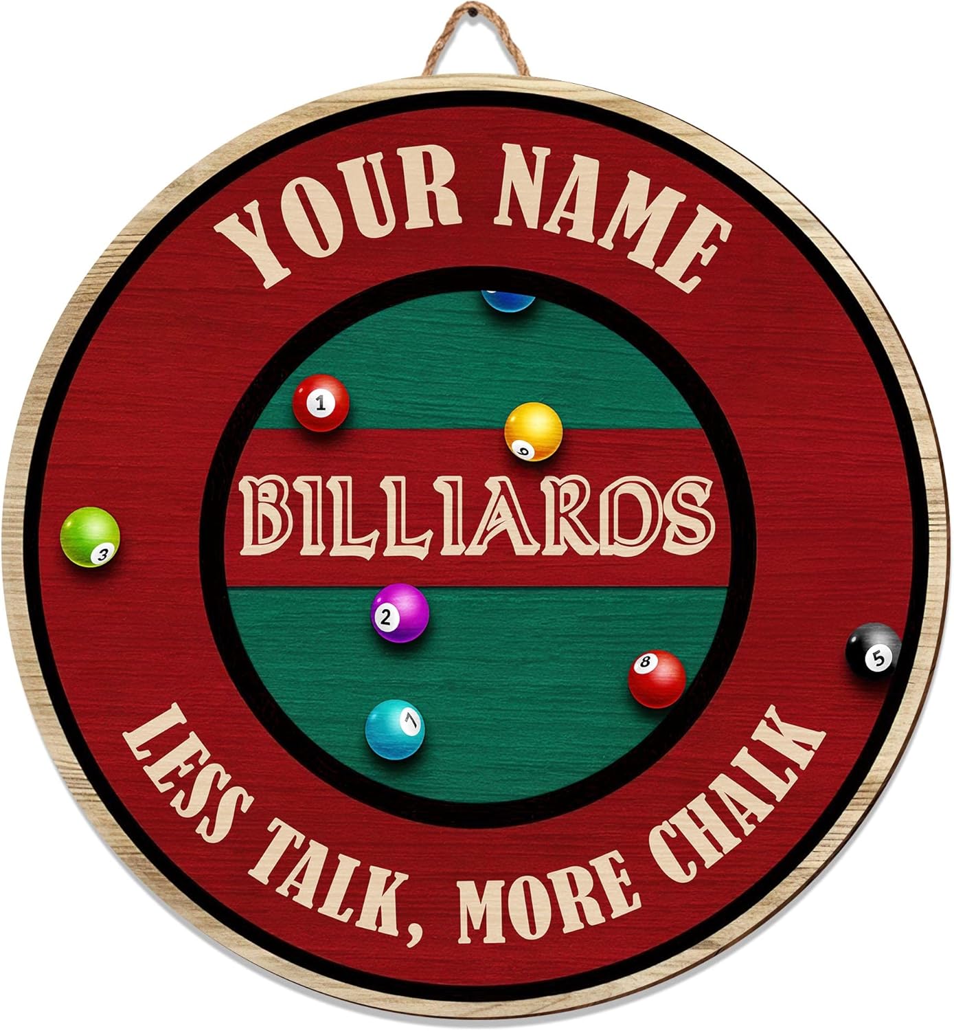 Artsy Woodsy Custom Billiards Room Billiards Club Printed
