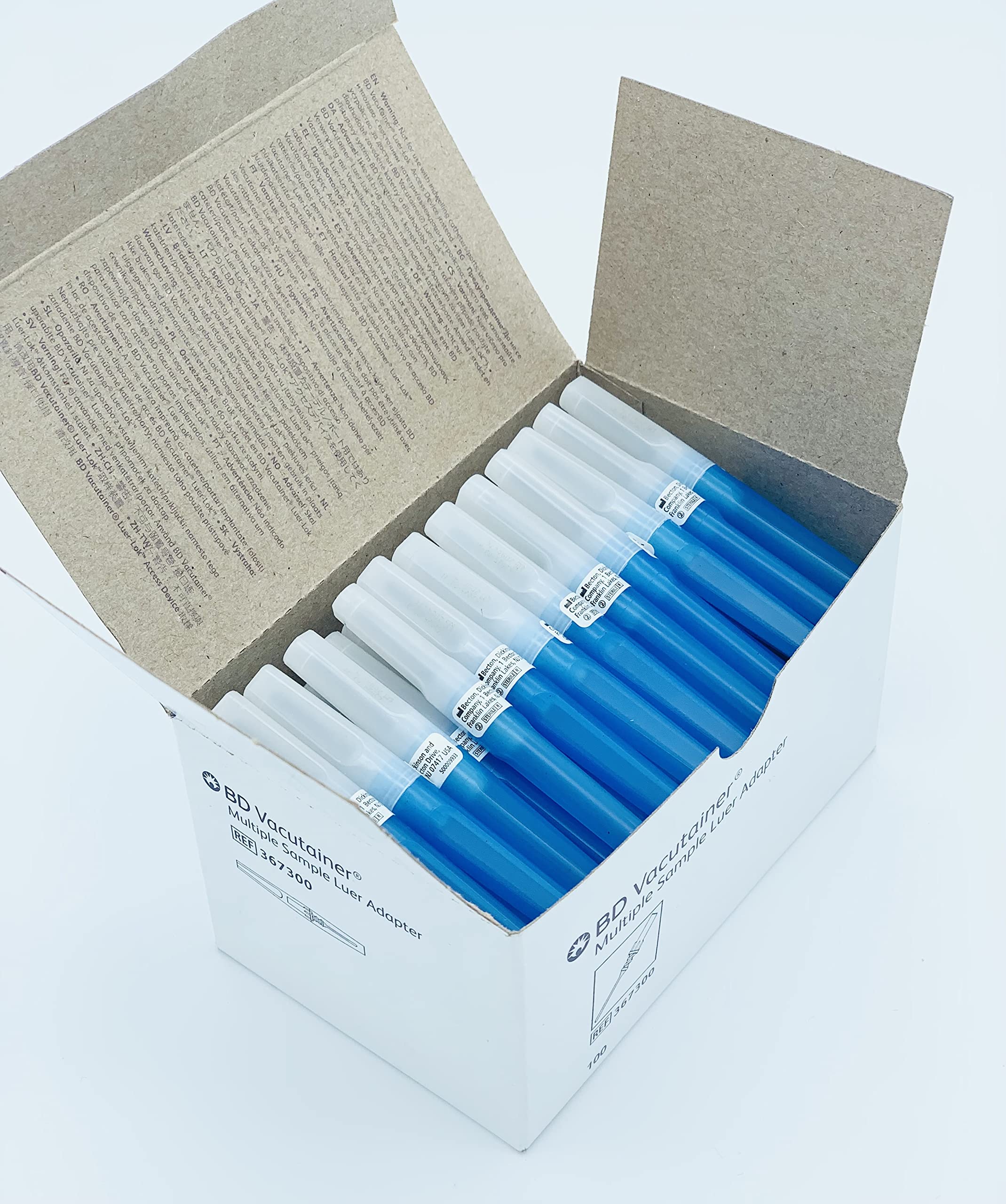 BD VS367300 Multiample Luer-Adapter, 100 Stück
