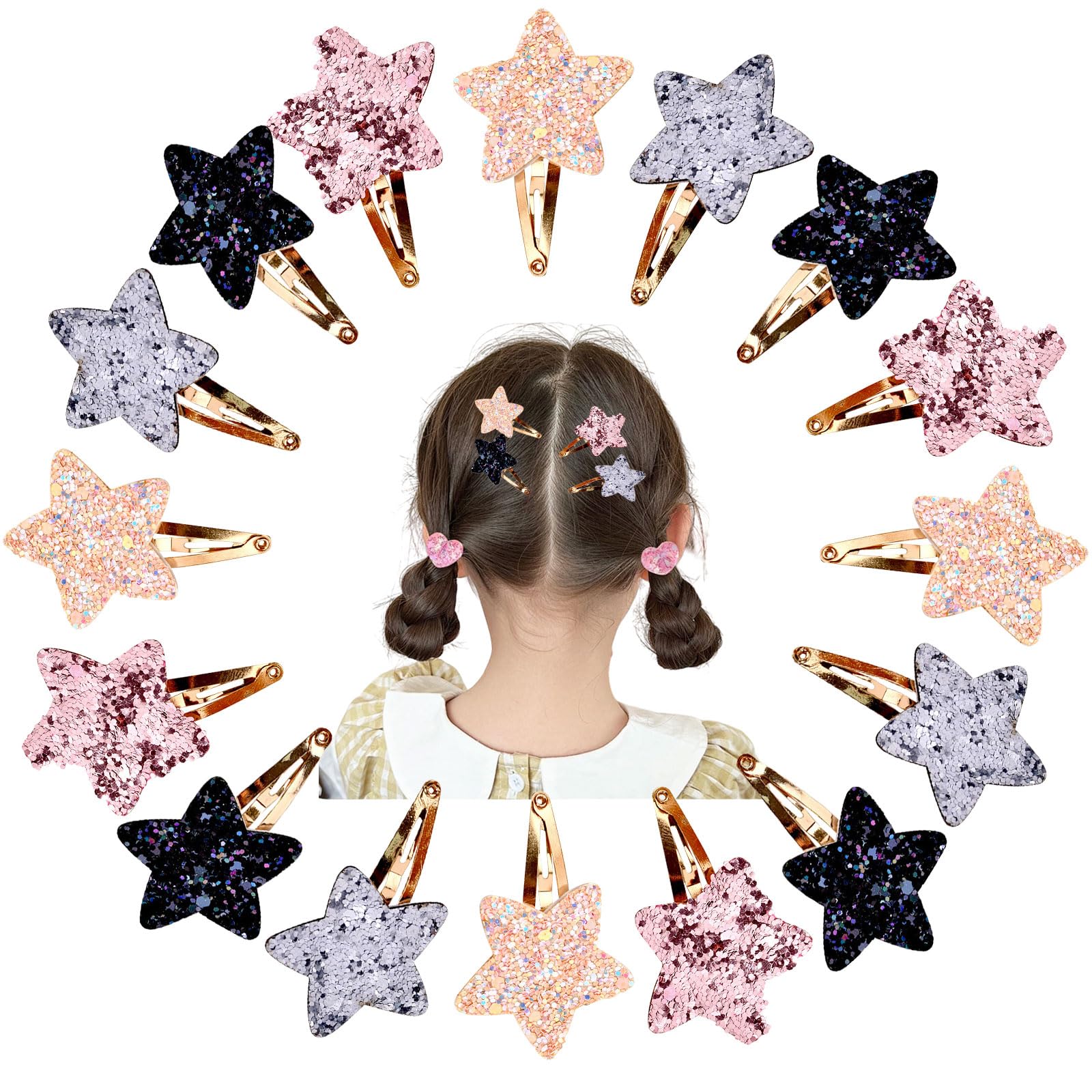 ヘアゴム　ベビーヘアクリップ　惑星モチーフ　土星１〜７ ヘアゴム ベビーヘアクリップ 惑星モチーフ 土星1〜7 ベビー
