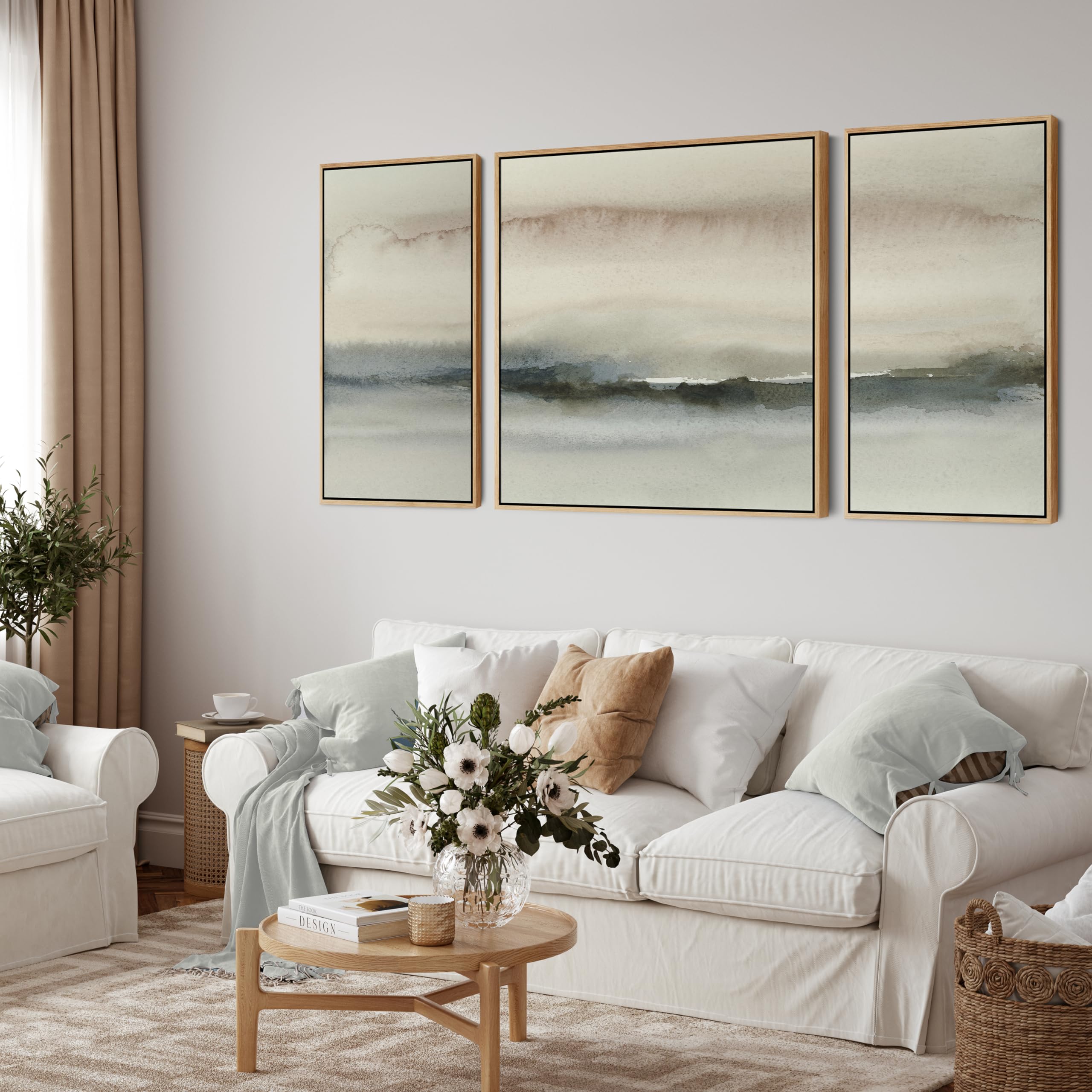 Large Living Room Gallery How To Decorate A Big Blank Wall Sanctuary