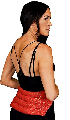 Miniatura 3 de Nature's Approach Envoltura lumbar con cinturón de aromaterapia  Terapia caliente o fría con una mezcla calmante de 12 hierbas naturales  Apto para