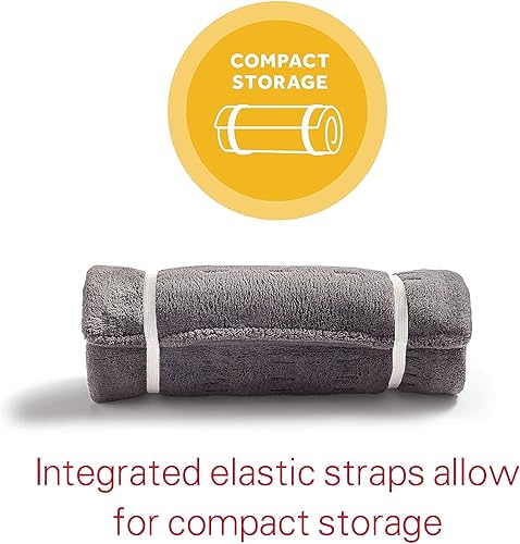 Miniatura 6 de Sunbeam Almohadilla térmica para aliviar el dolor de espalda, cuello, calambres menstruales y hombros con Storange compacto y apagado automático,