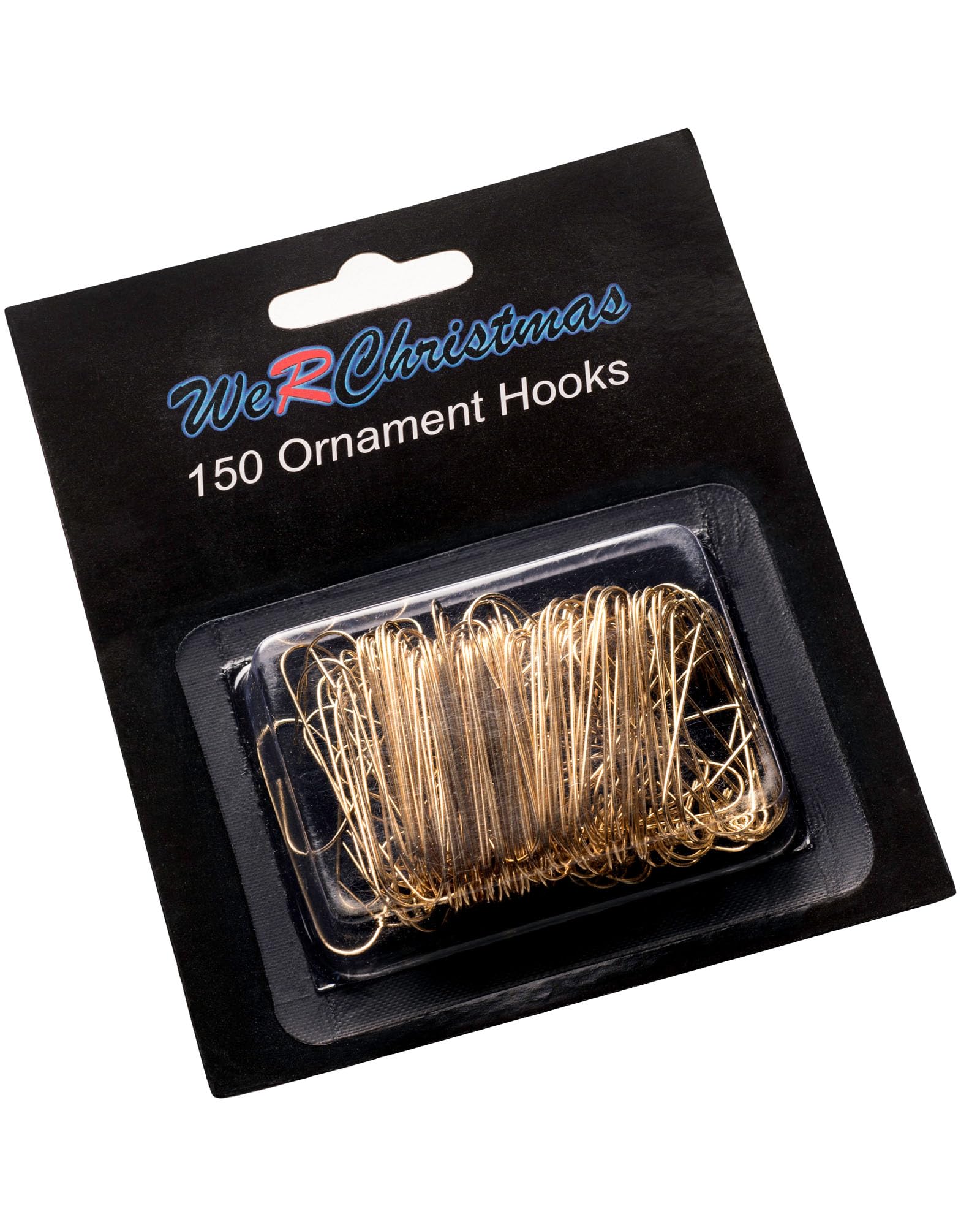 Werchristmas Gold Ornament Hooks, Pack Of 150, 3.5Cm